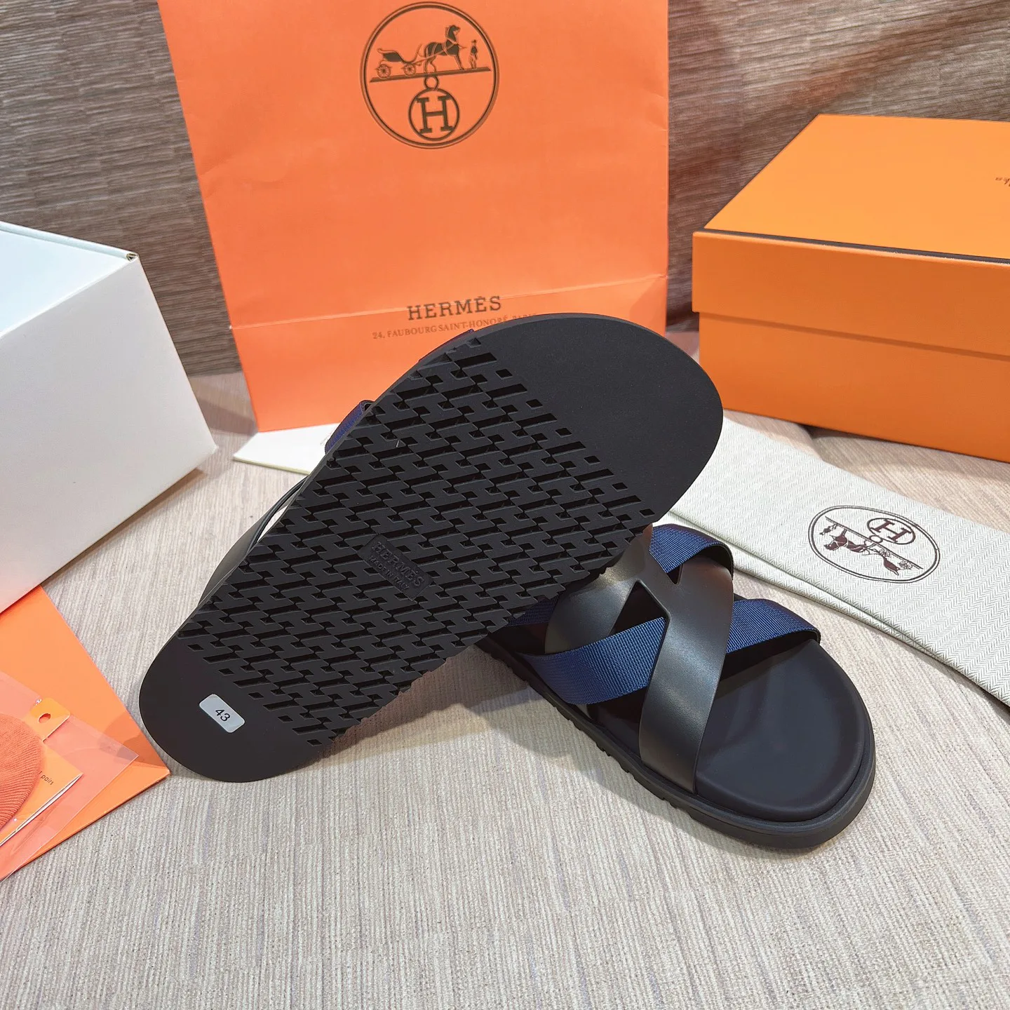 Шлепанцы Женские Hermes 1765952