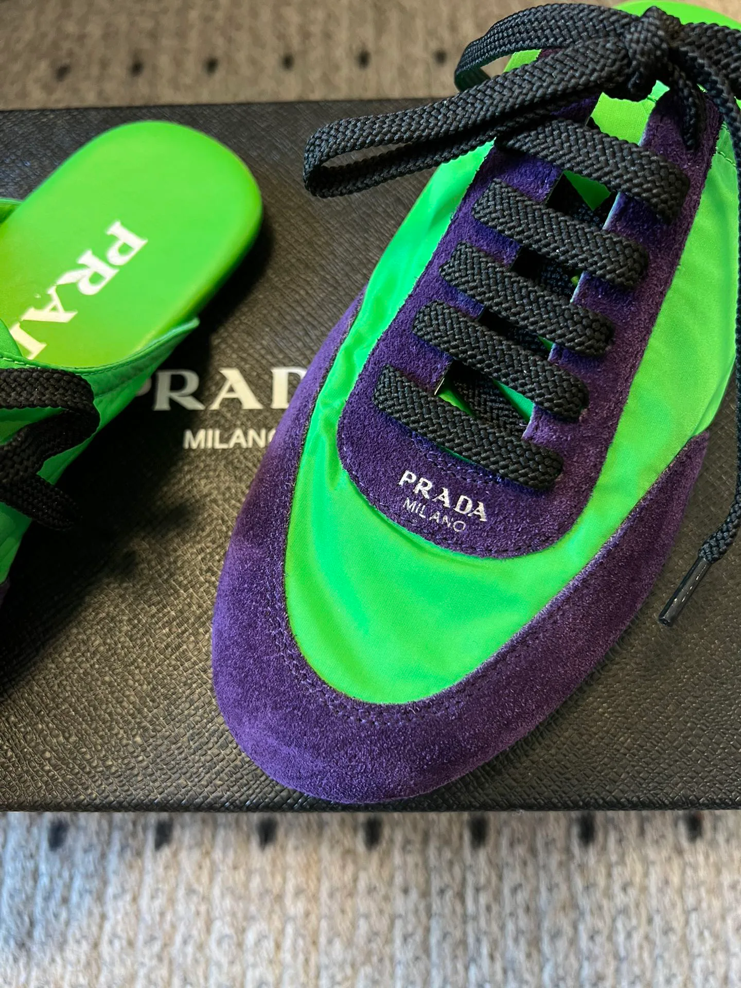 Мюли И Сабо Женские Prada 7888