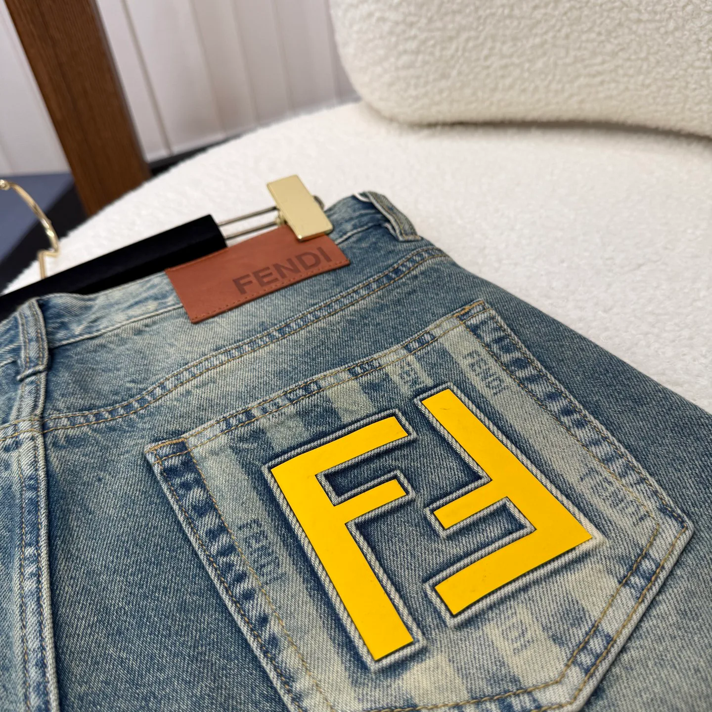 Джинсы Мужские Fendi 18029754