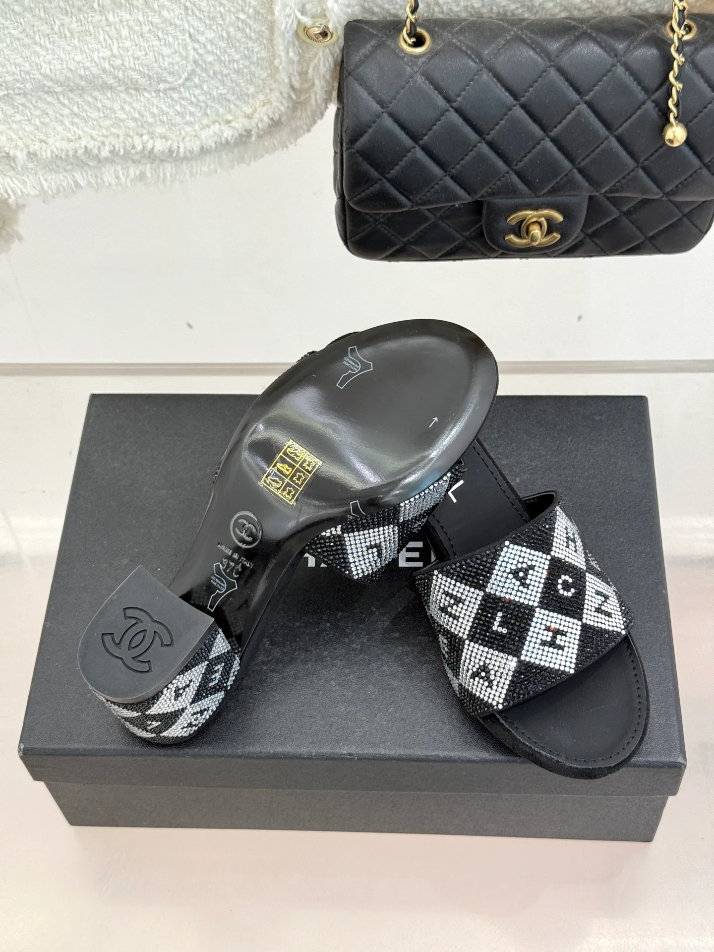 Шлепанцы Женские Chanel 9499390