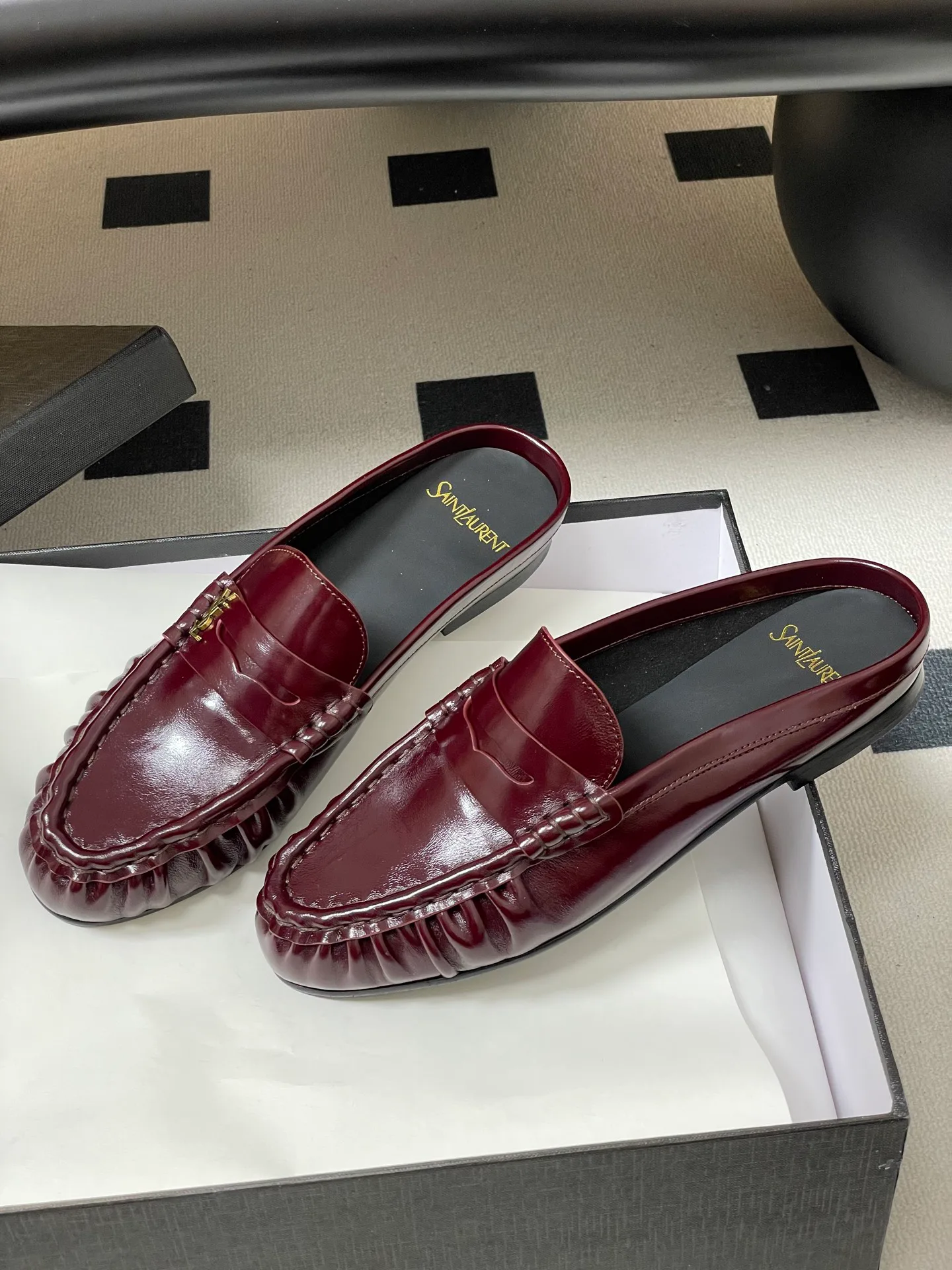 Лоферы И Мокасины Женские Saint Laurent 725677