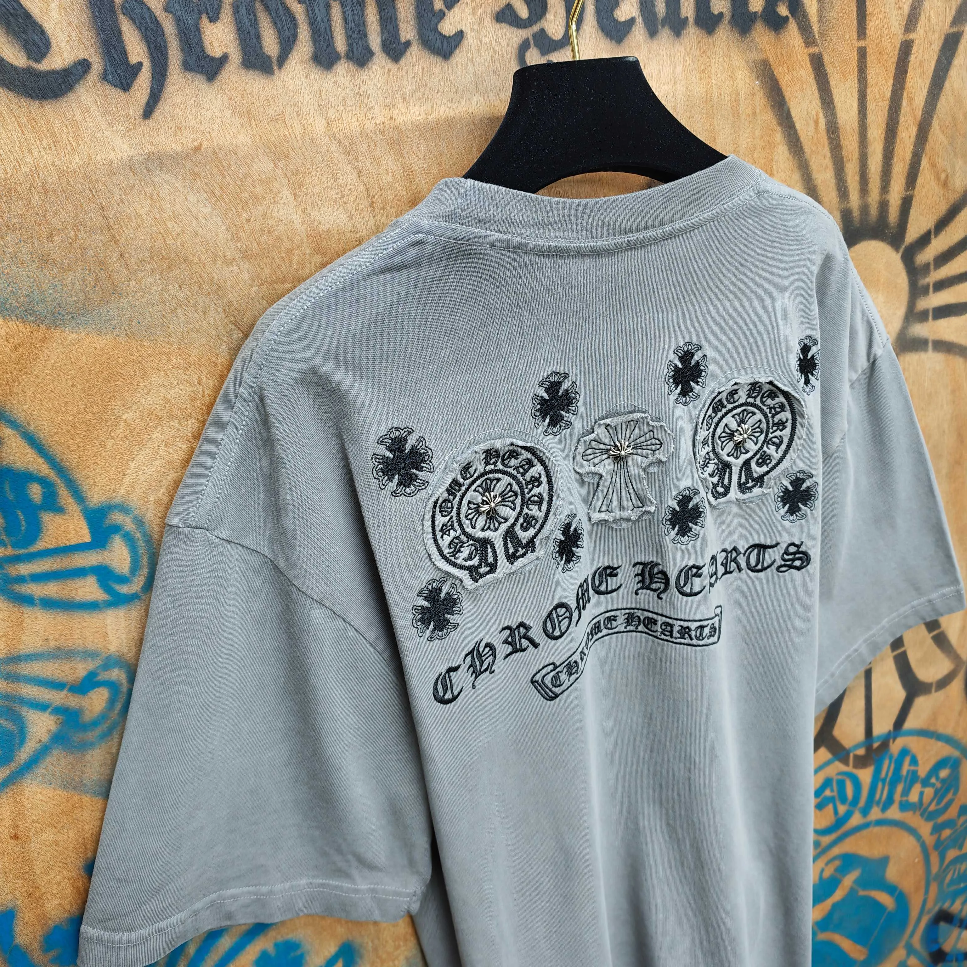 Лонгсливы Мужские Chrome Hearts 13311046