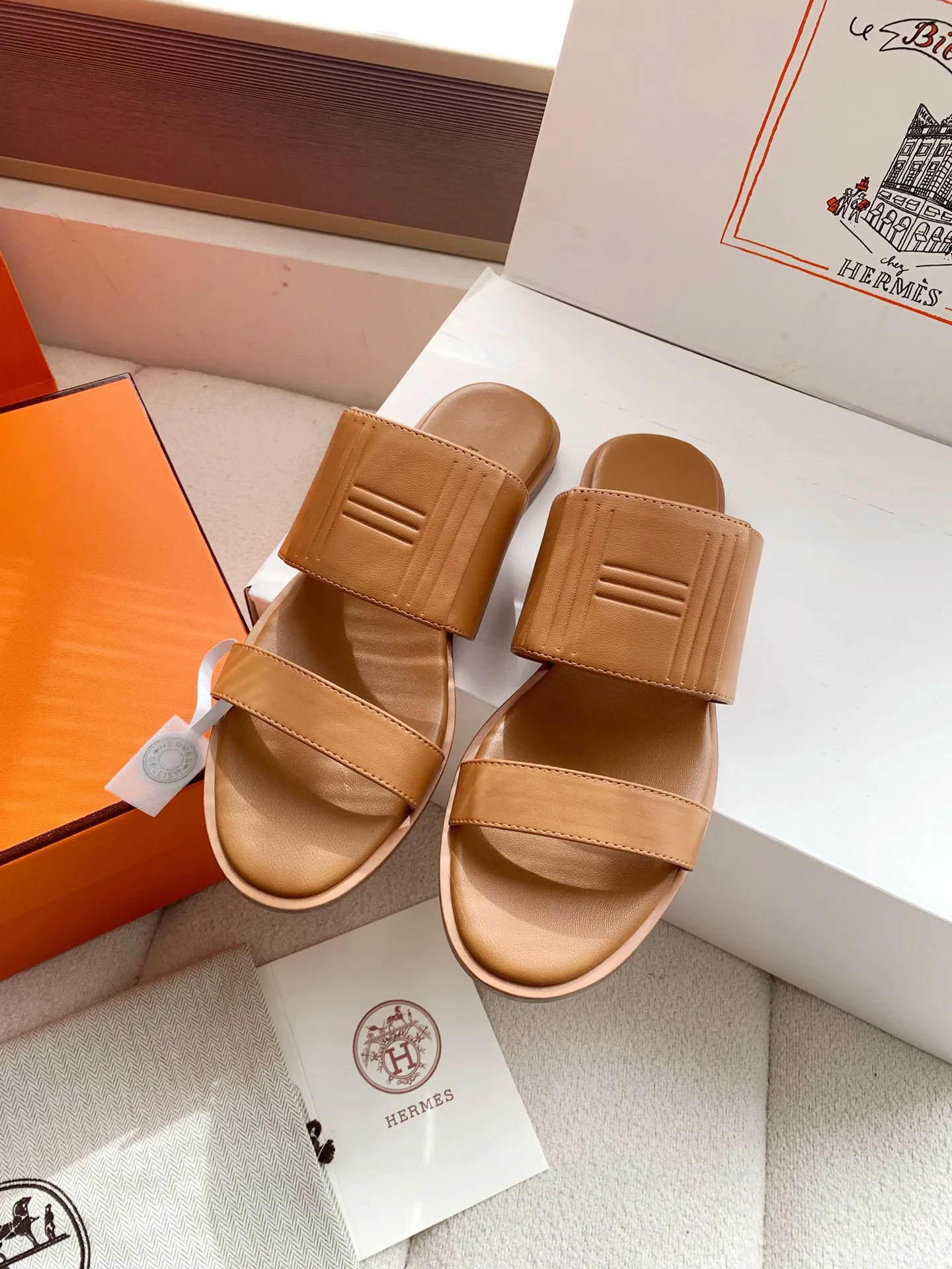 Шлепанцы Женские Hermes 10461983