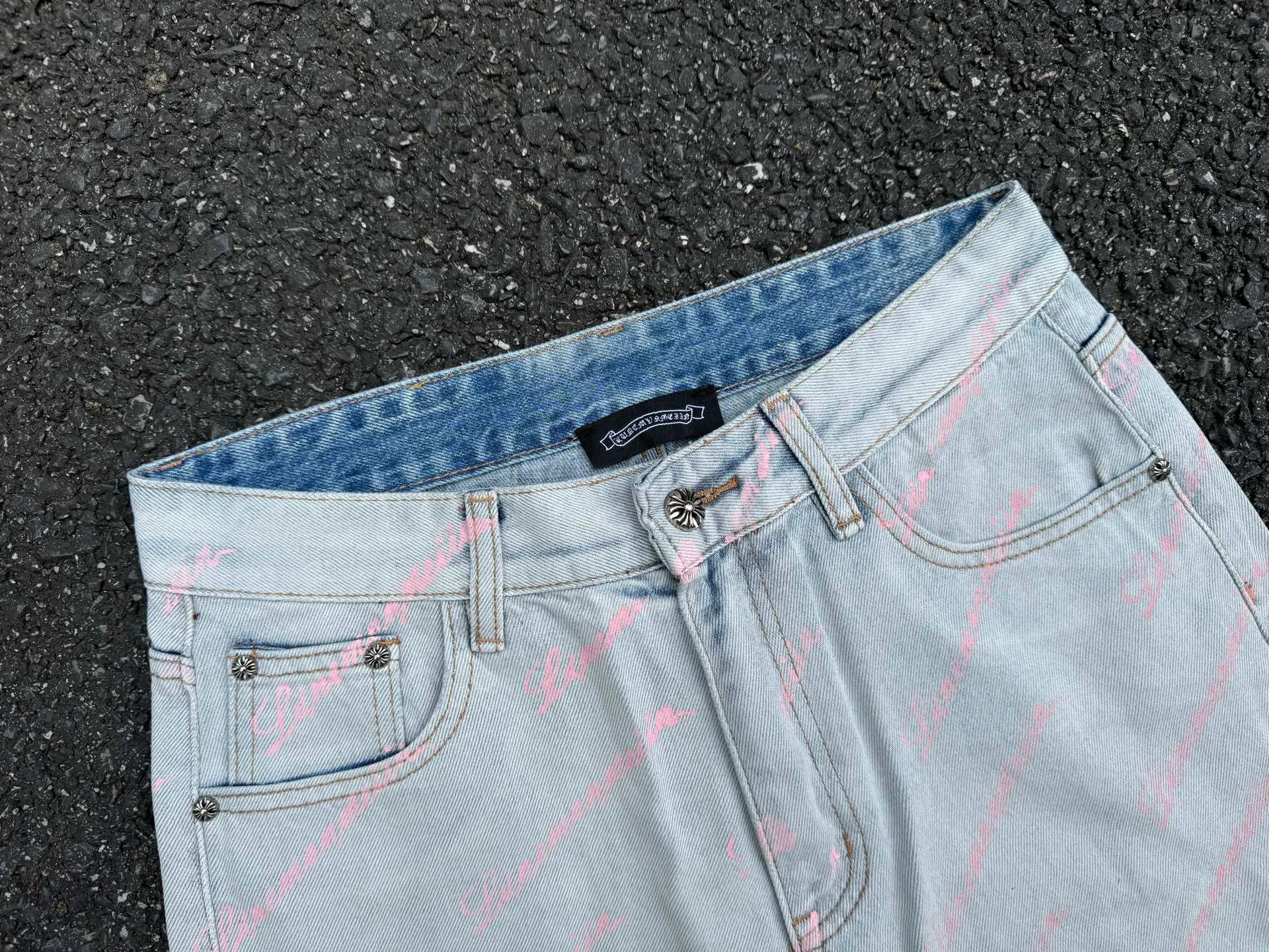Джинсы Мужские Chrome Hearts 17489849