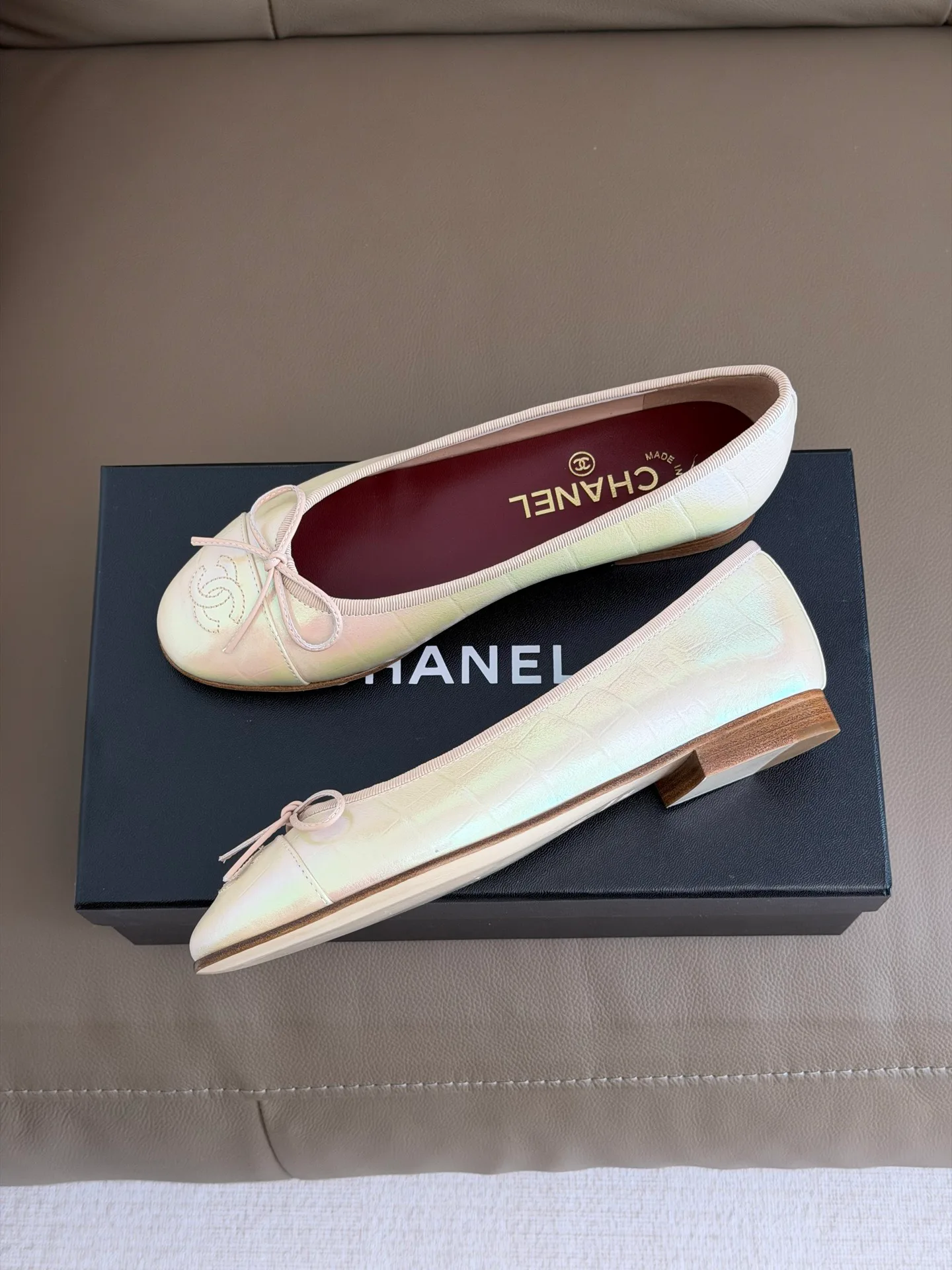 Балетки Женские Chanel 19766306