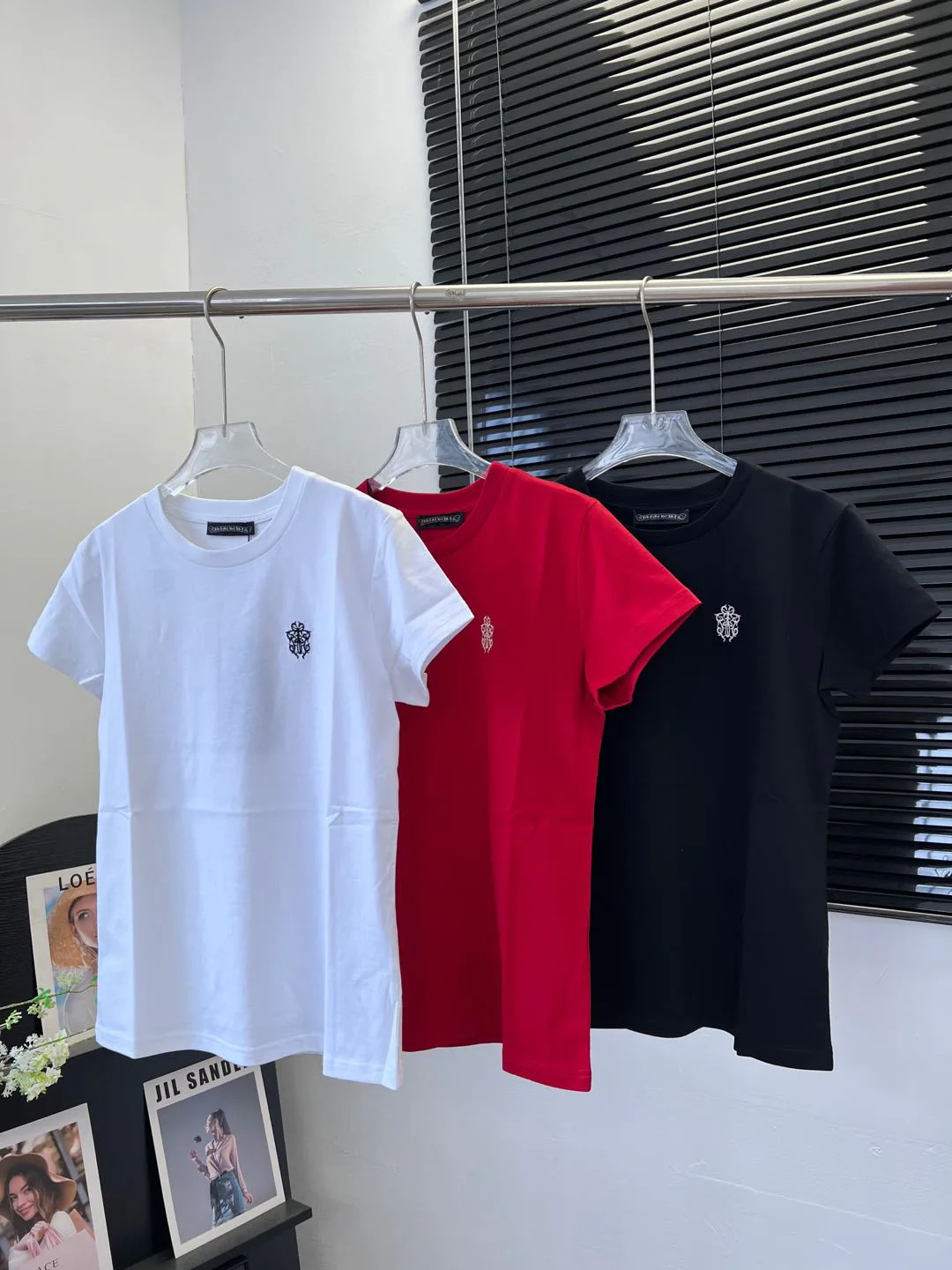 Футболки Женские Chrome Hearts 11477330