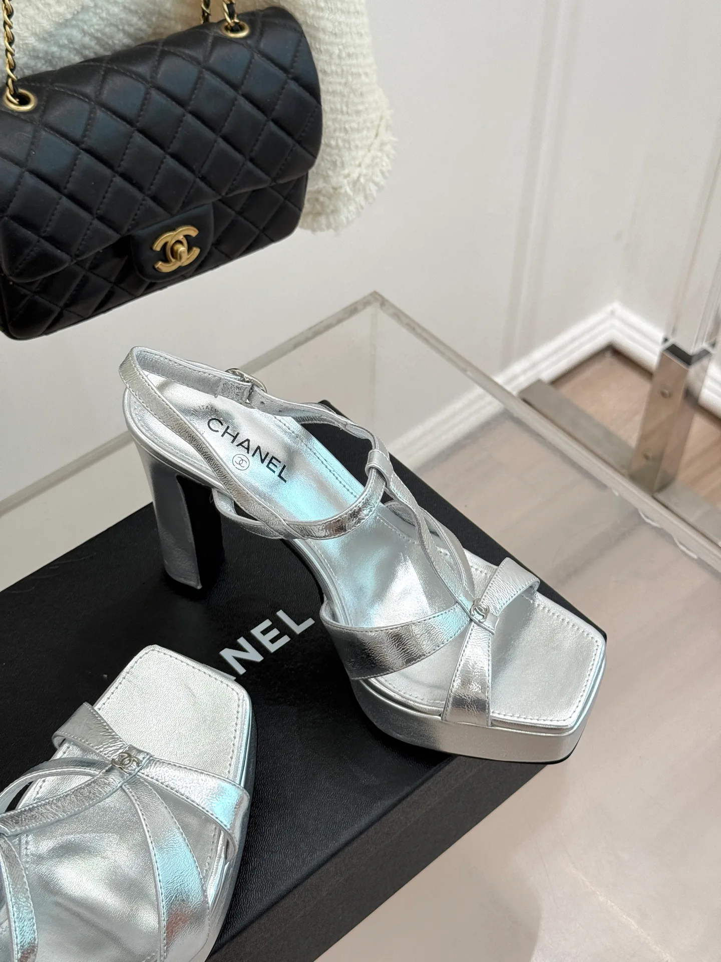 Босоножки Женские Chanel 12958090