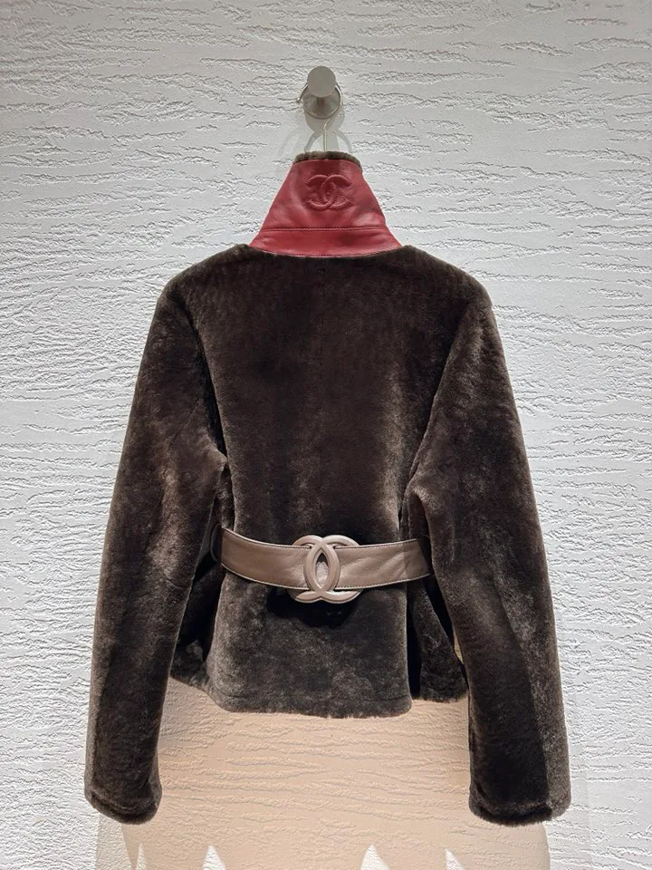 Кожаные Куртки И Дублёнки Женские Chanel 18993209