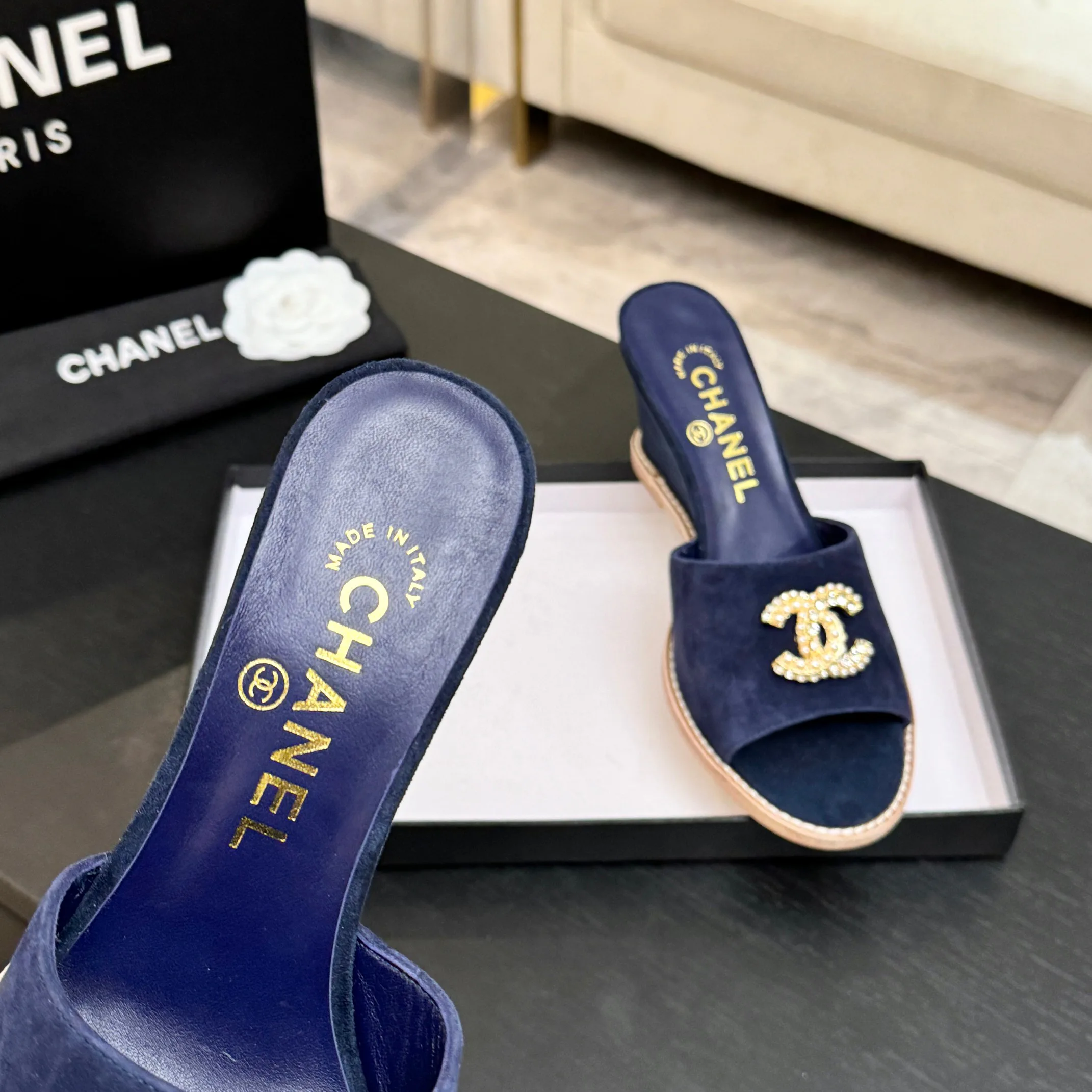 Босоножки Женские Chanel 10235886