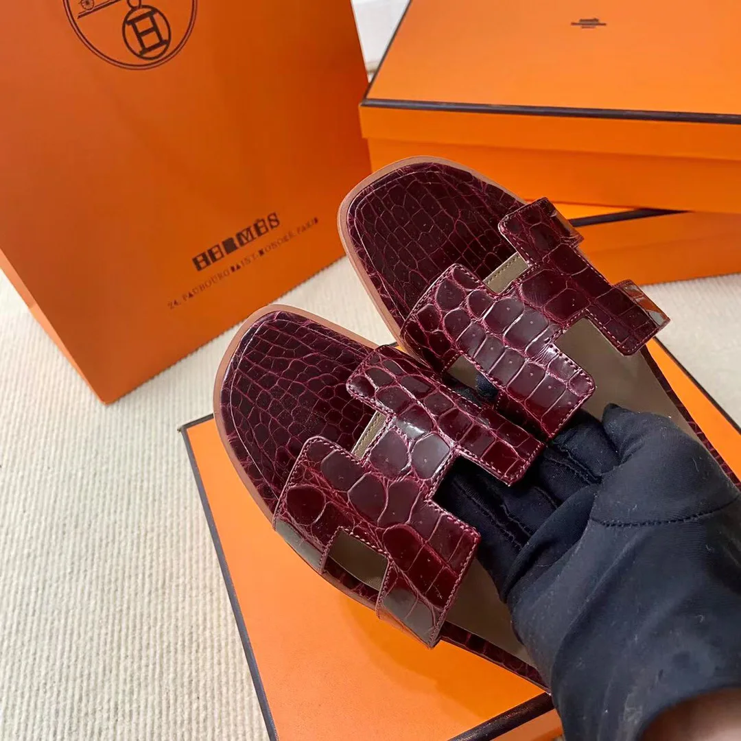 Шлепанцы Женские Hermes 4340476