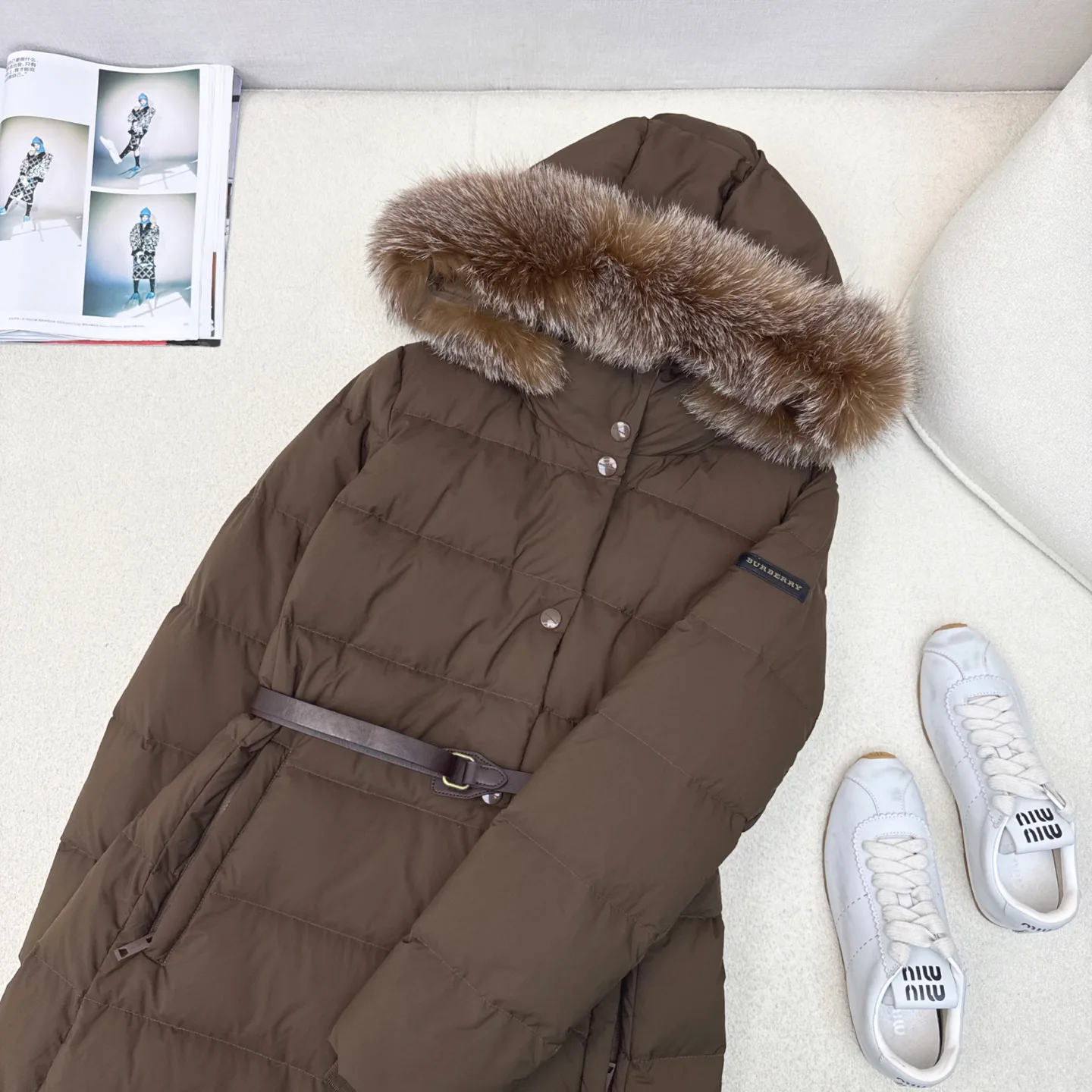 Куртки И Пуховики Женские Burberry 1884040