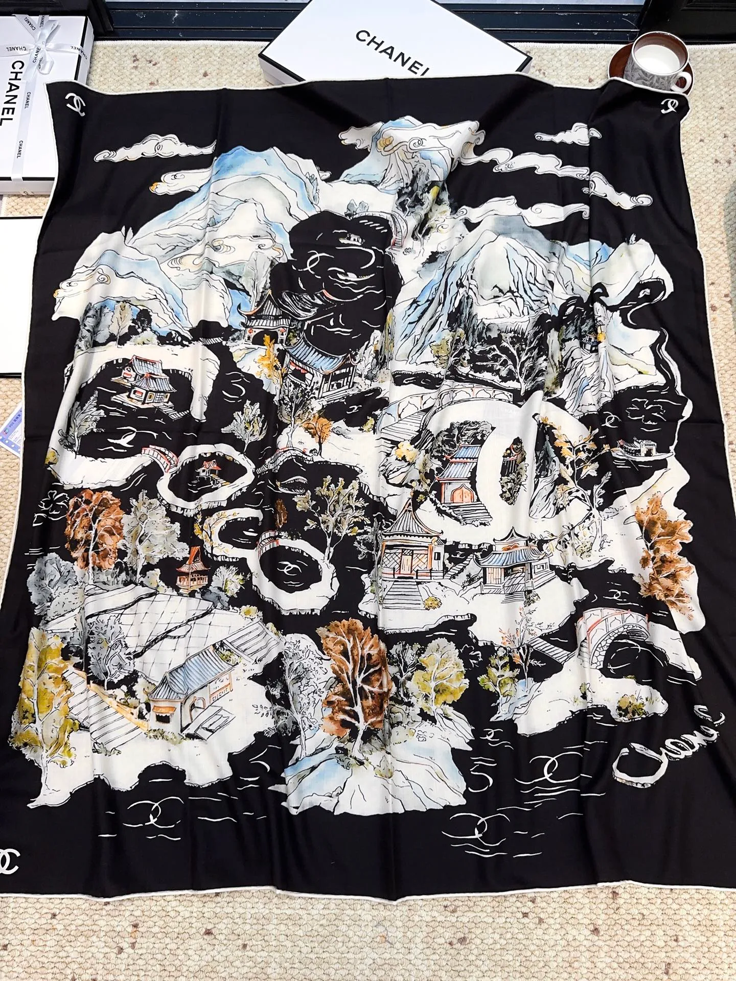 Шарфы Chanel 387047