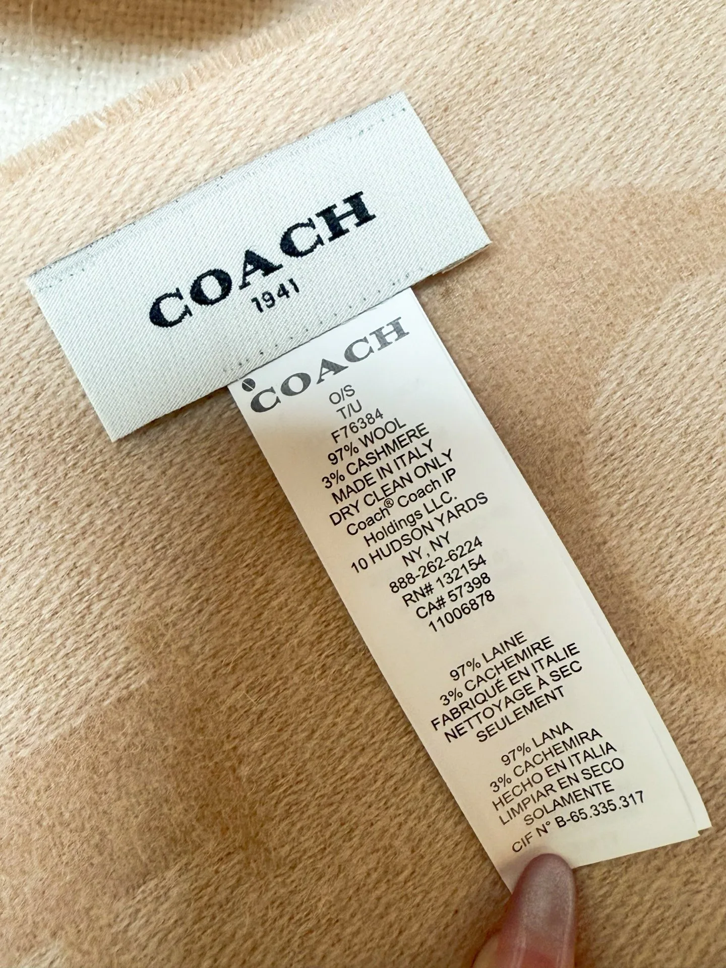 Шарфы Coach 1880613