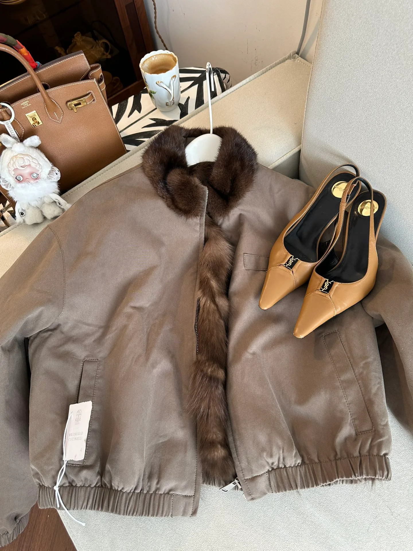 Куртки И Пуховики Женские Brunello Cucinelli 157138