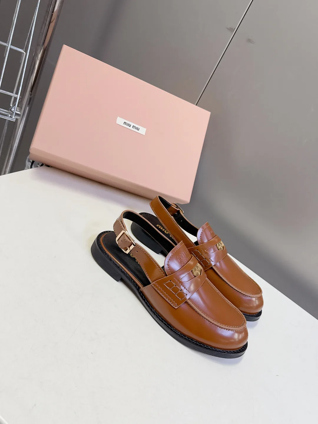 Лоферы И Мокасины Женские Miu Miu 11152734