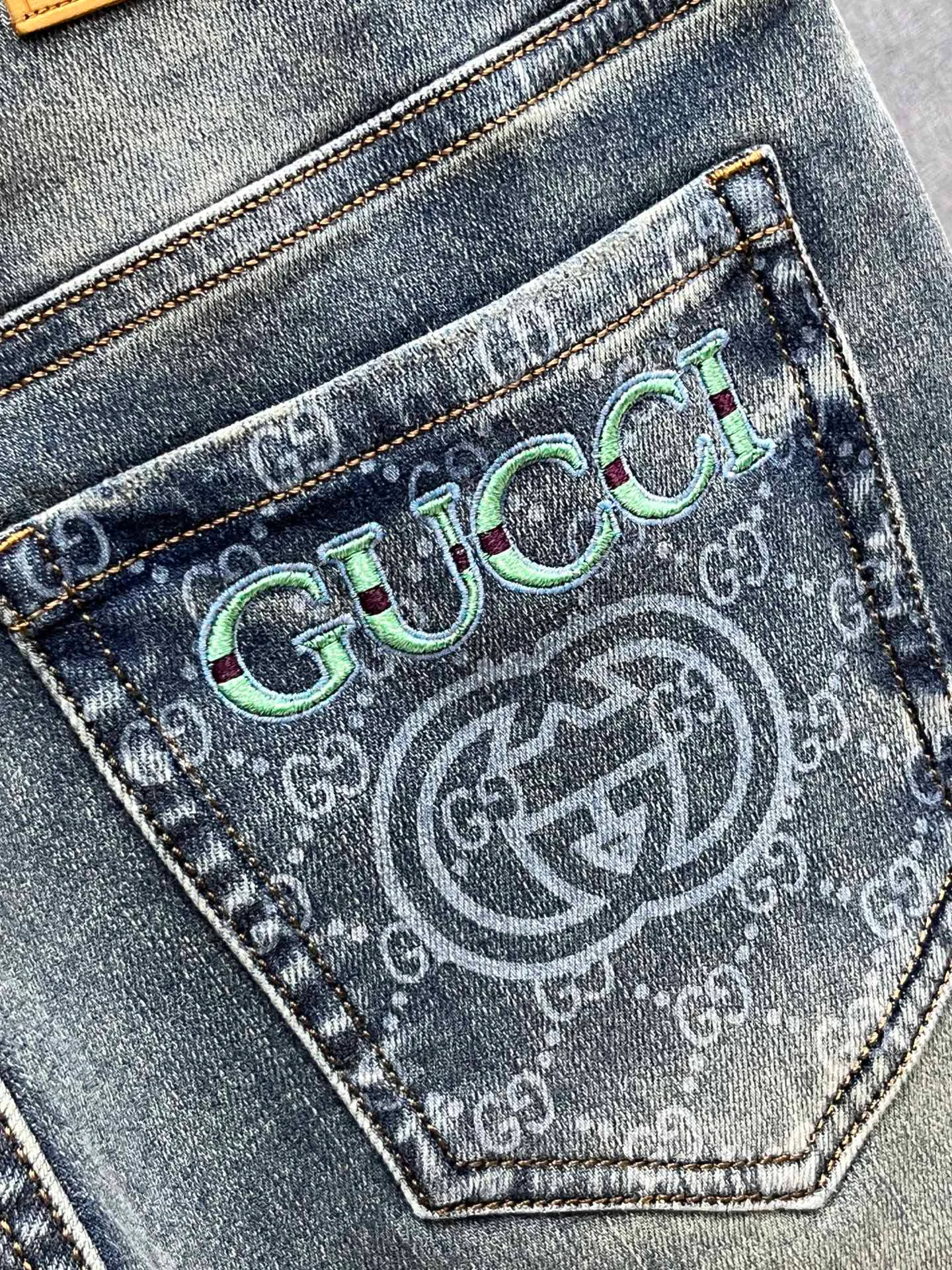 Джинсы Мужские Gucci 9175024