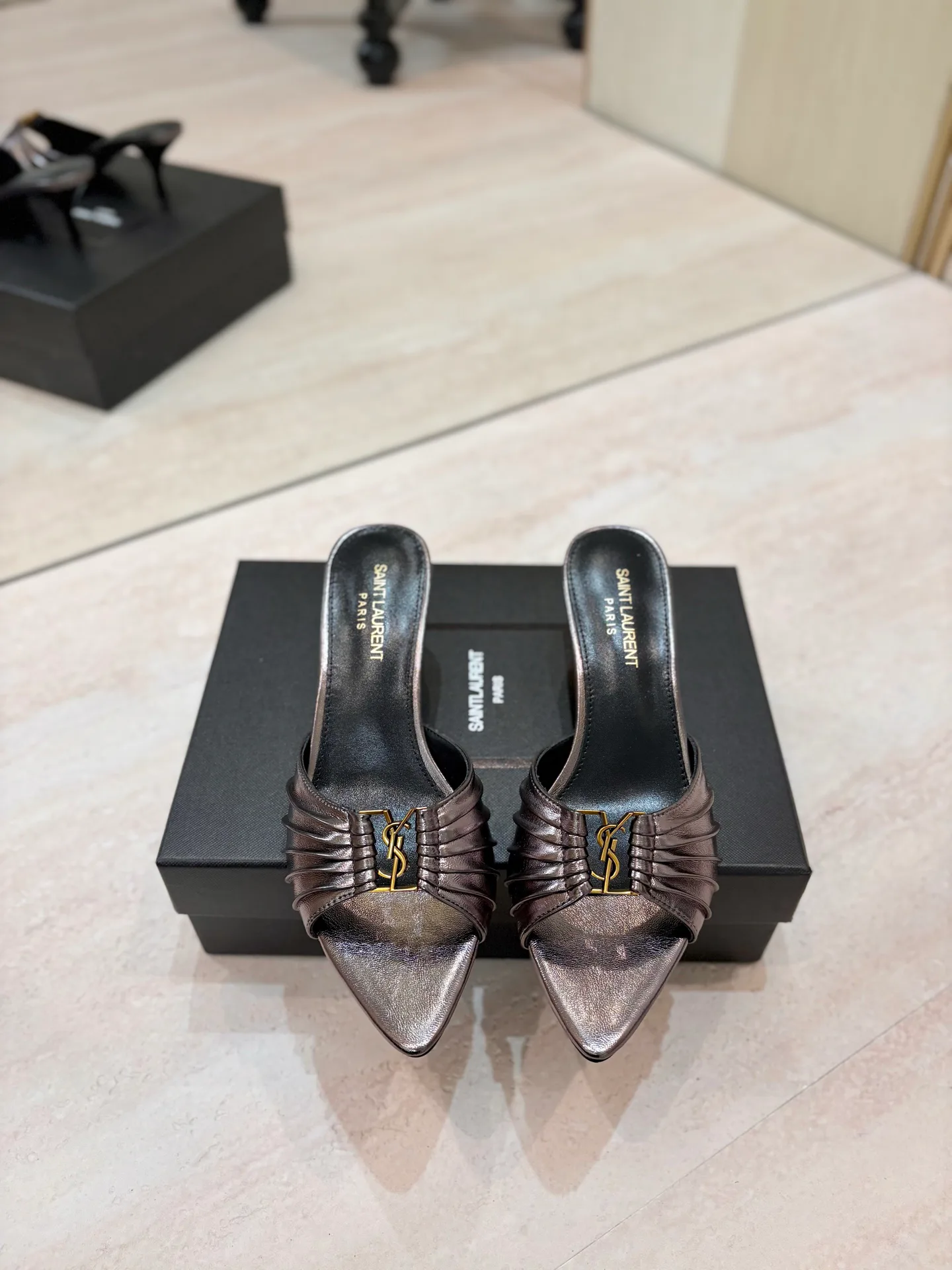 Мюли И Сабо Женские Saint Laurent 17476032