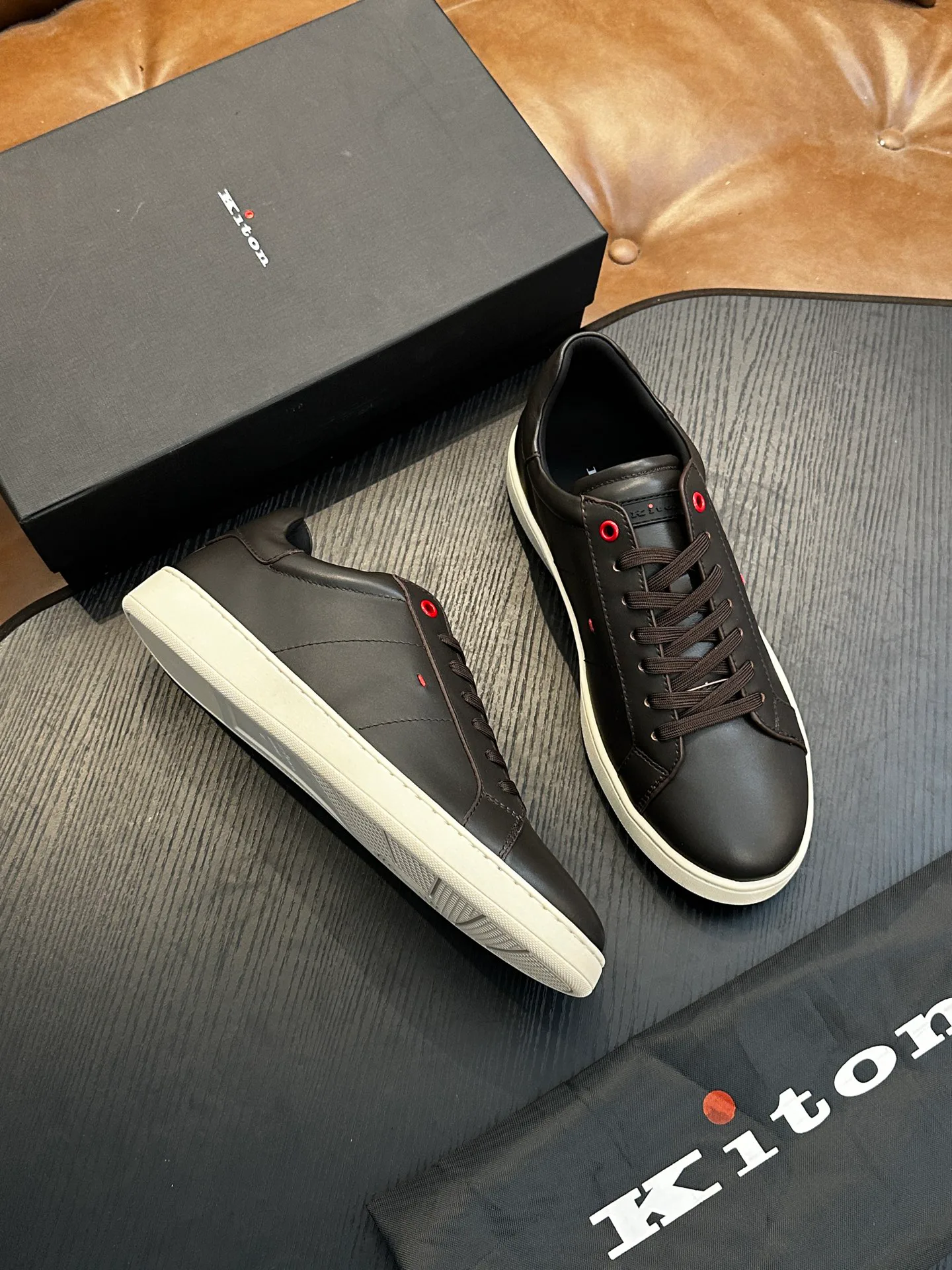 Кеды Мужские Kiton 405084