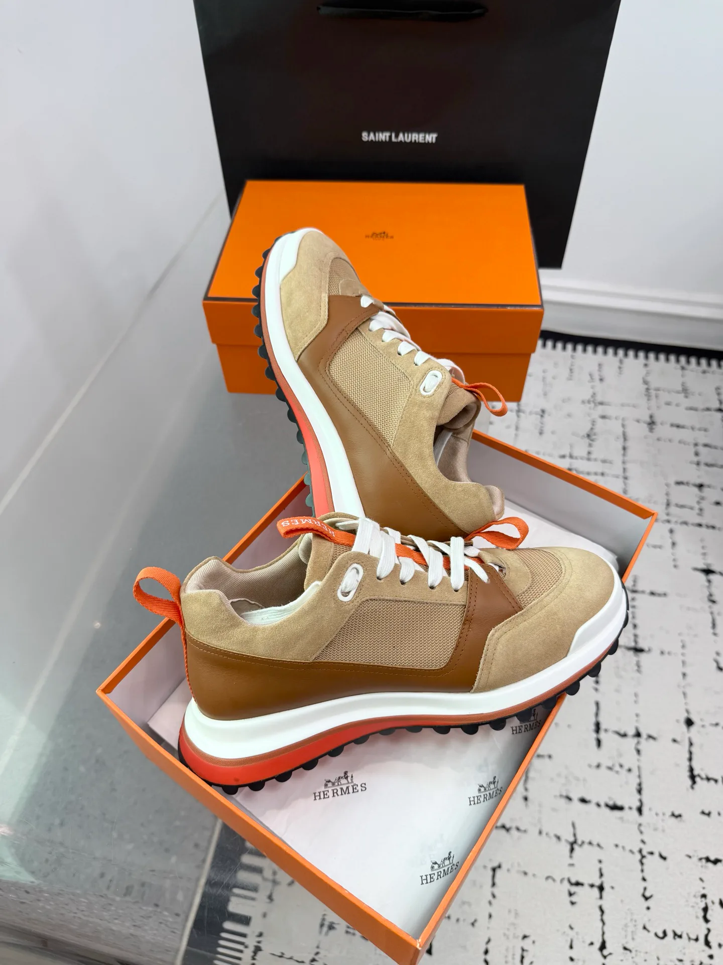 Кроссовки Женские Hermes 406178