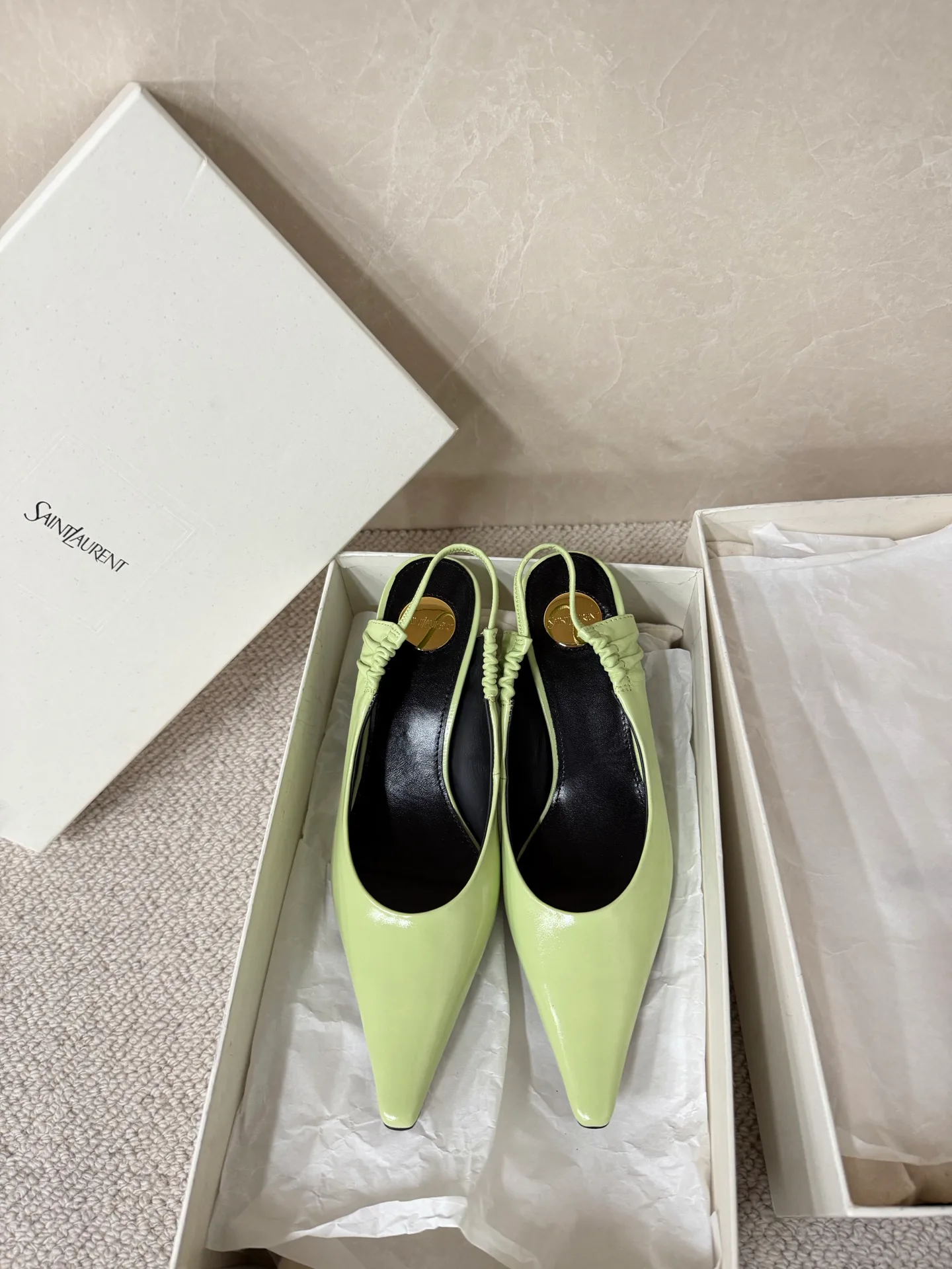 Туфли Женские Saint Laurent 3576276