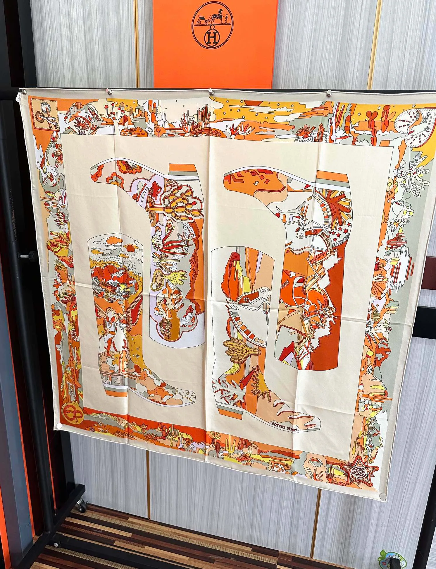 Шарфы Hermes 15025030