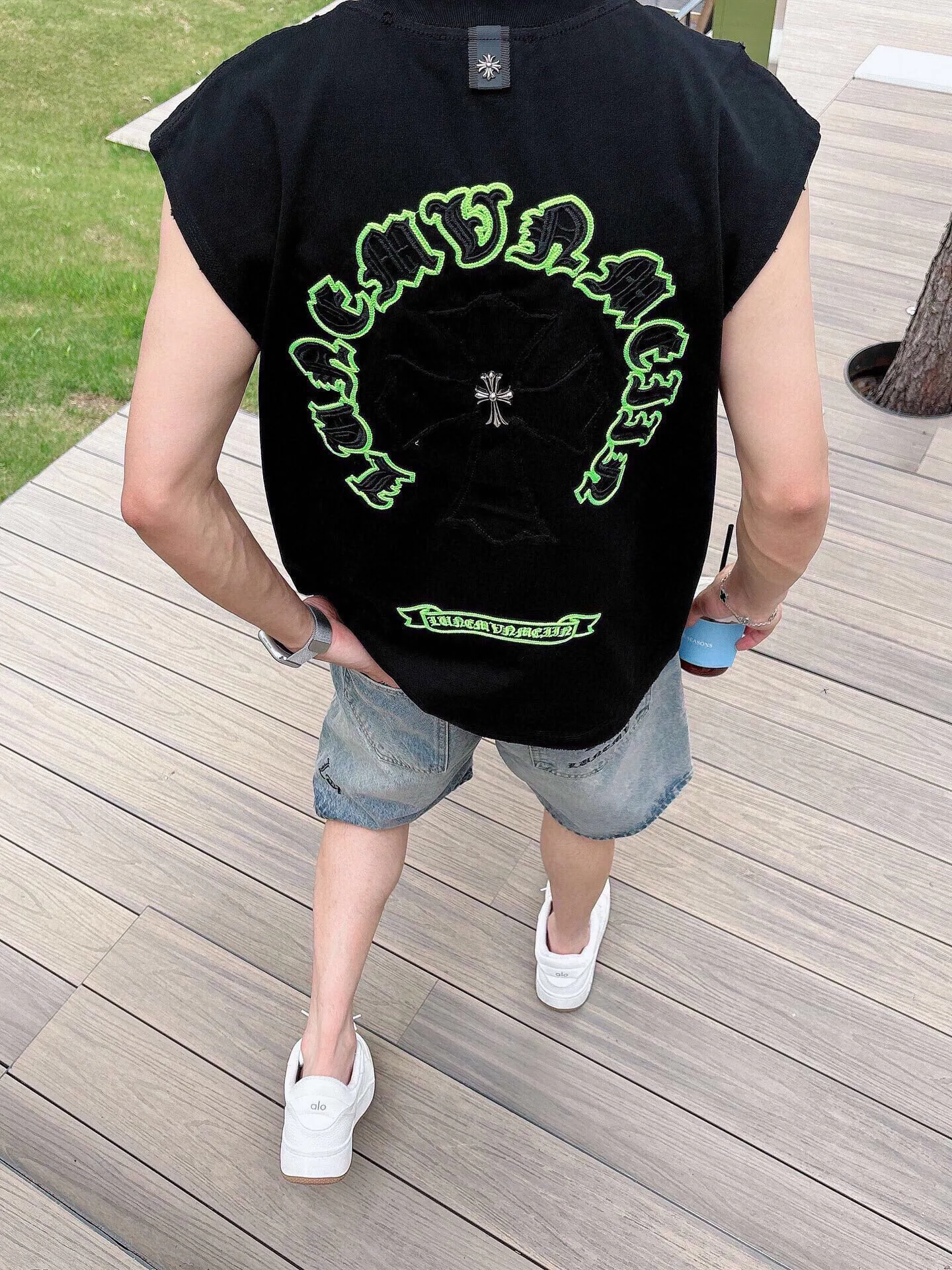 Футболки Мужские Chrome Hearts 11646917