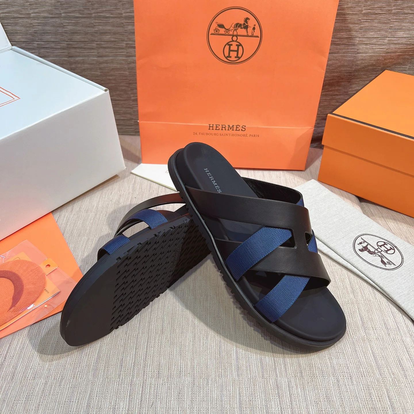 Шлепанцы Женские Hermes 1765952