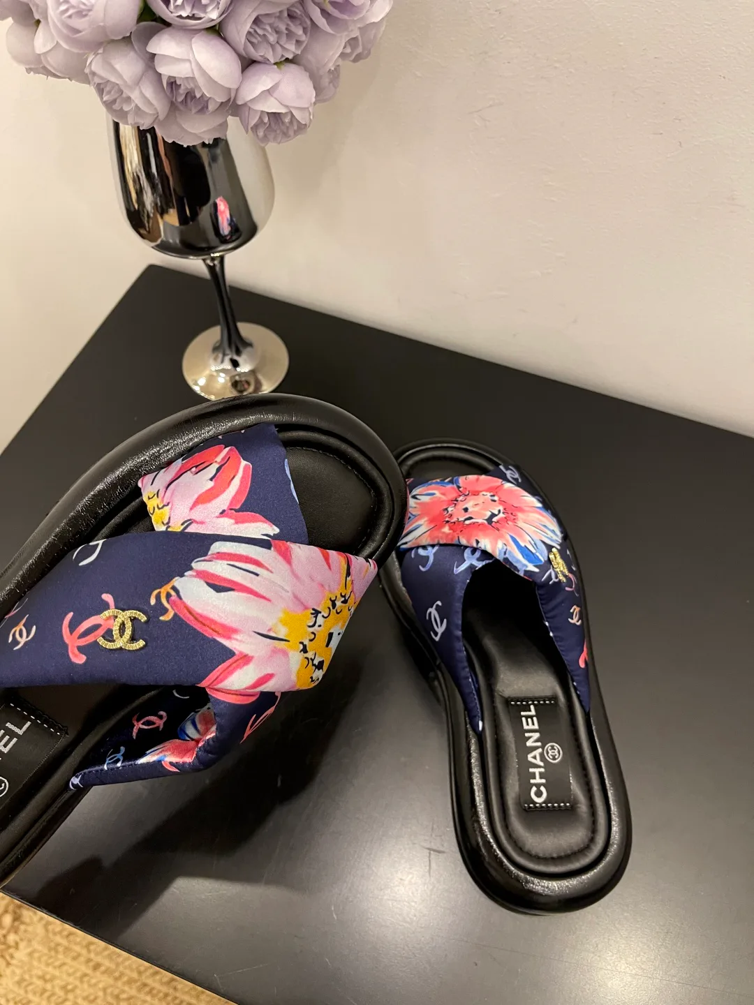 Шлепанцы Женские Chanel 89925