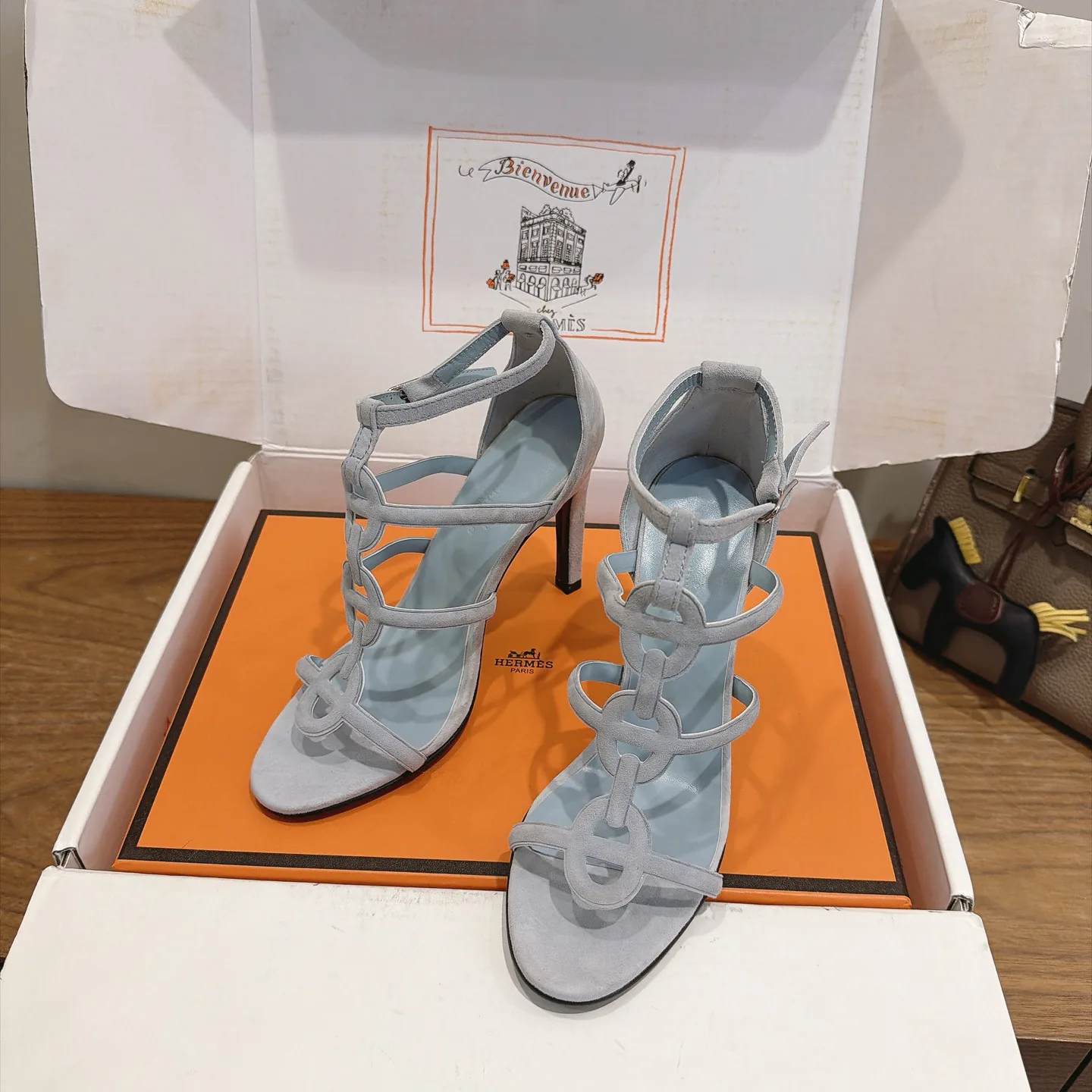 Босоножки Женские Hermes 19586105