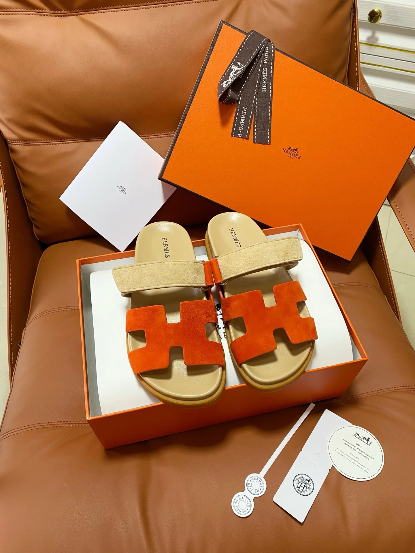 Шлепанцы Женские Hermes 11241521