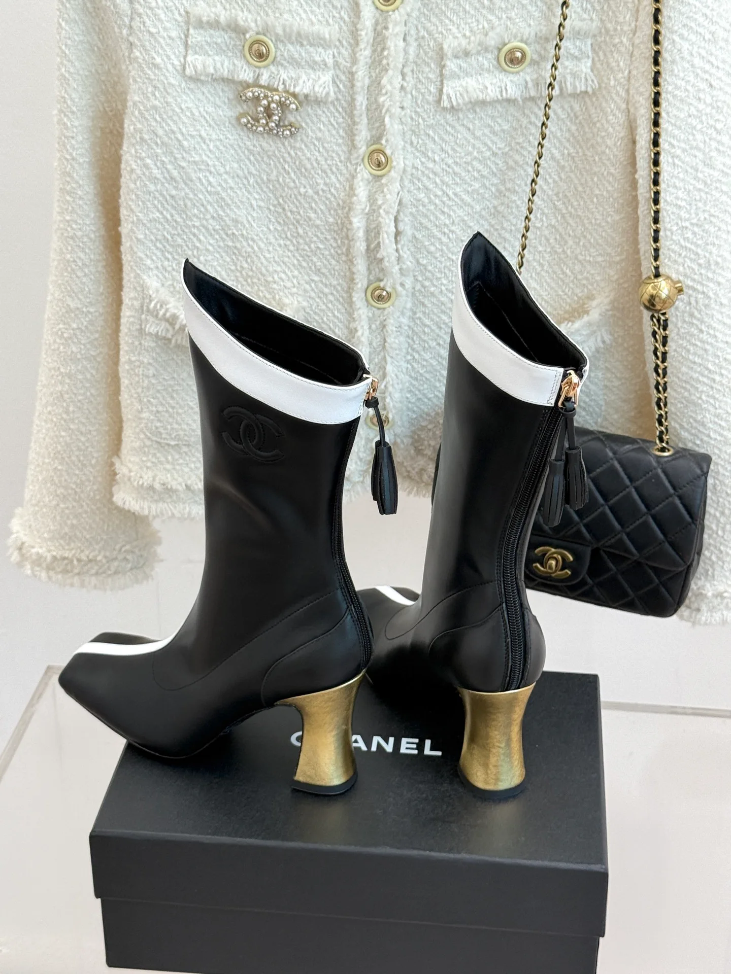Сапоги Женские Chanel 17425394