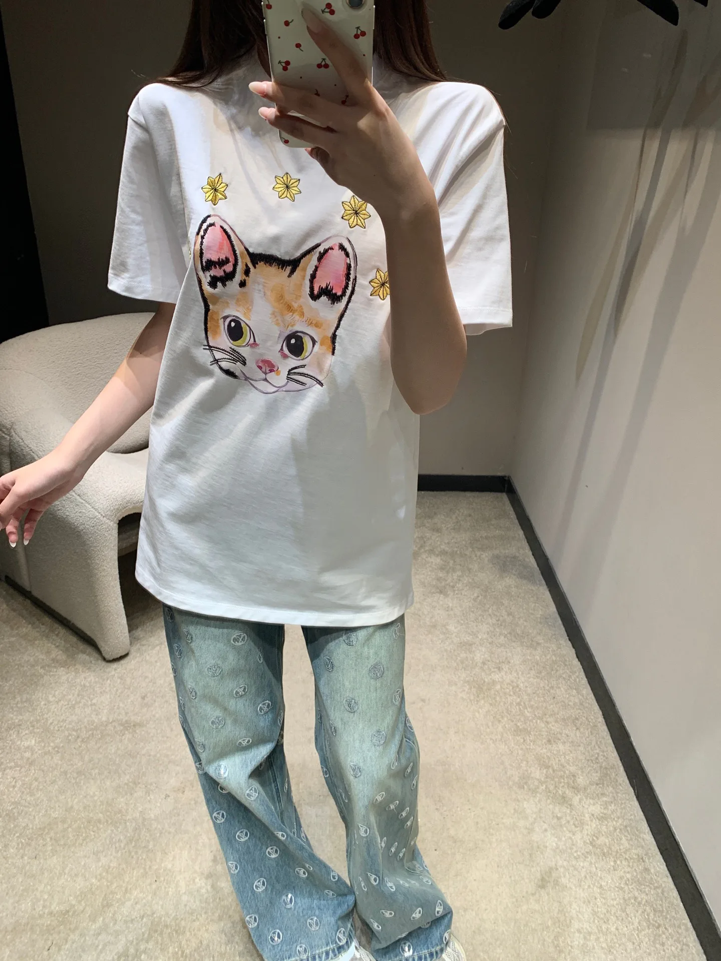 Футболки Женские Gucci 785745