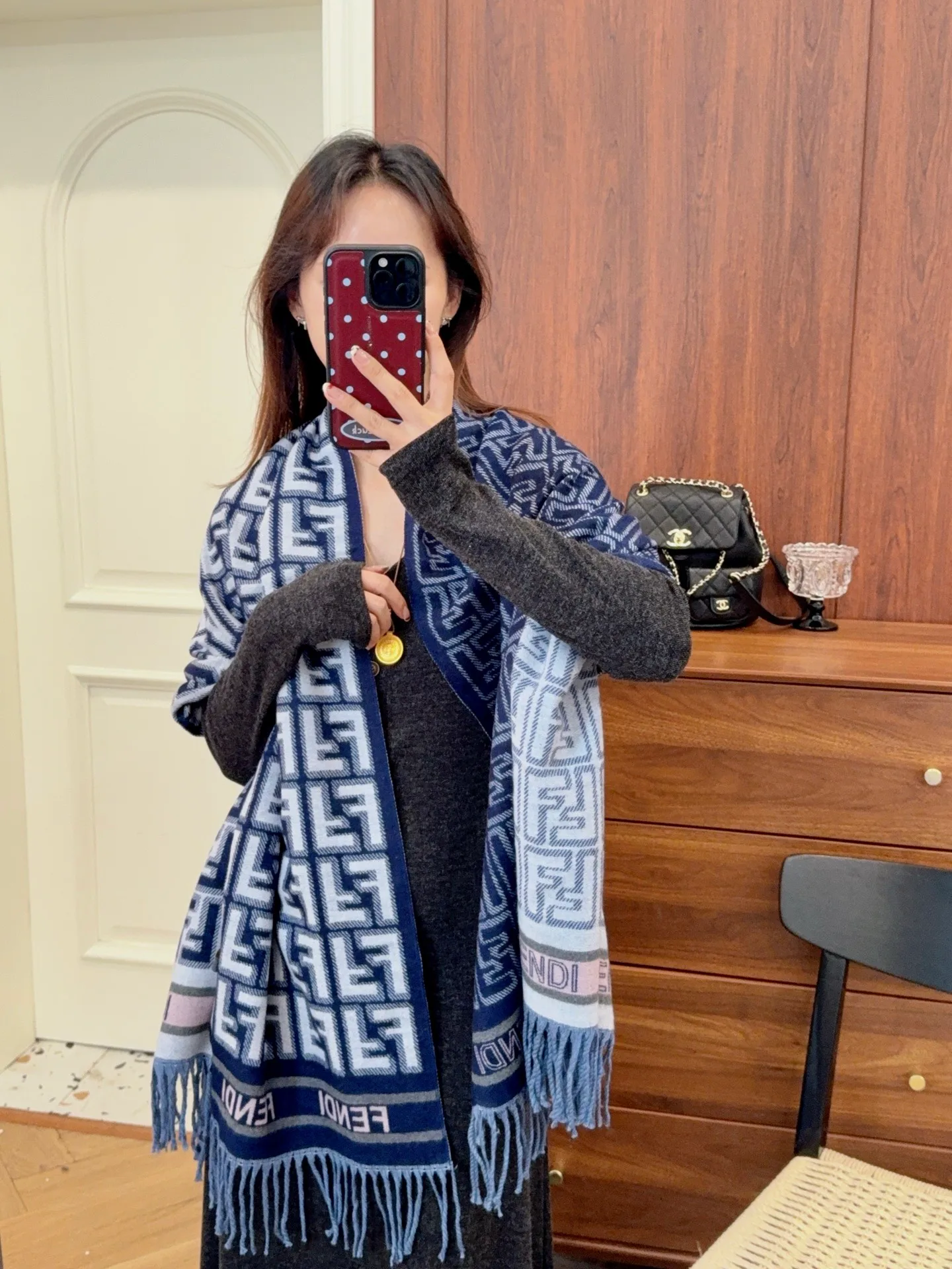 Шарфы Fendi 91015