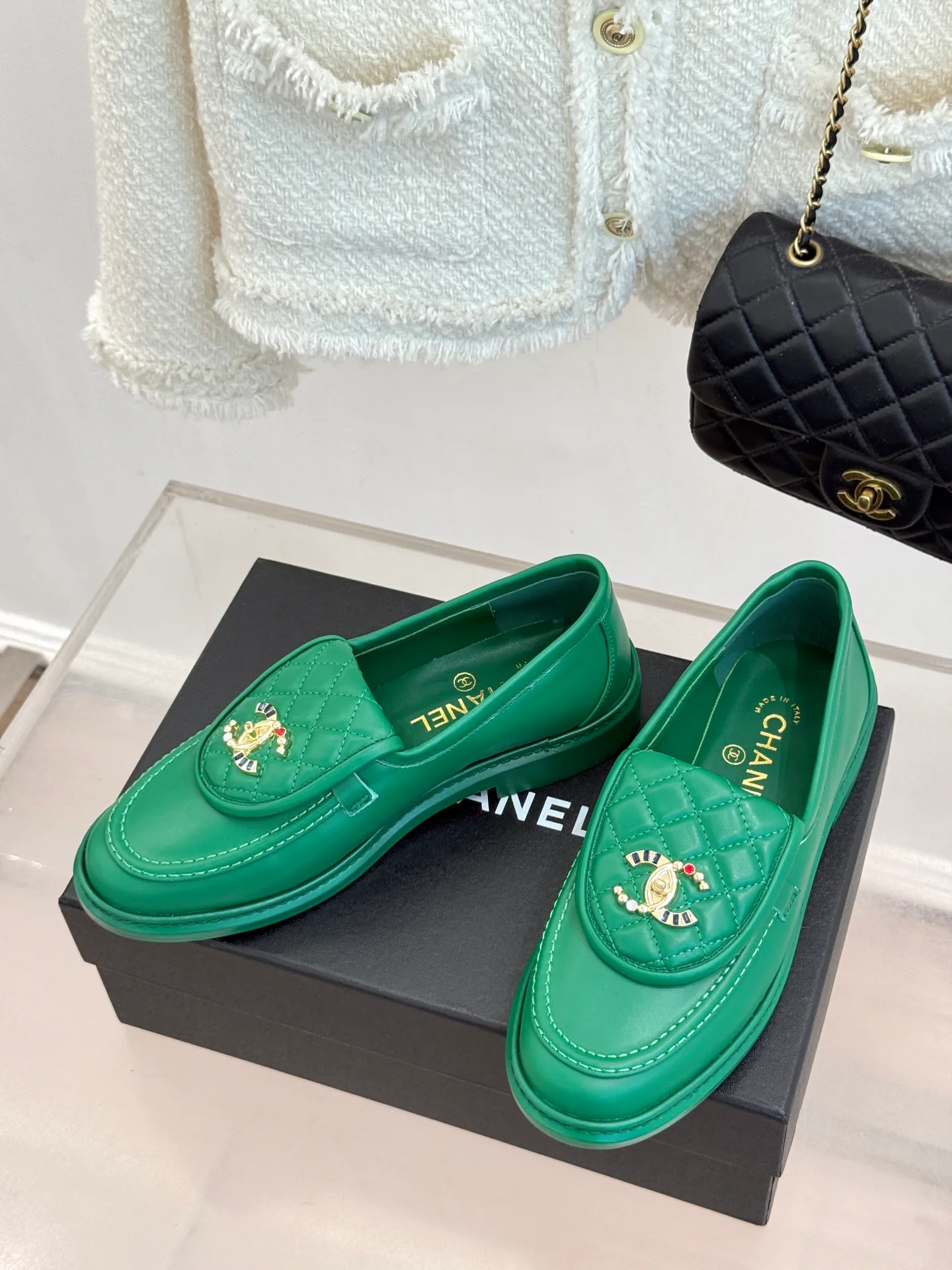 Лоферы И Мокасины Женские Chanel 17336061
