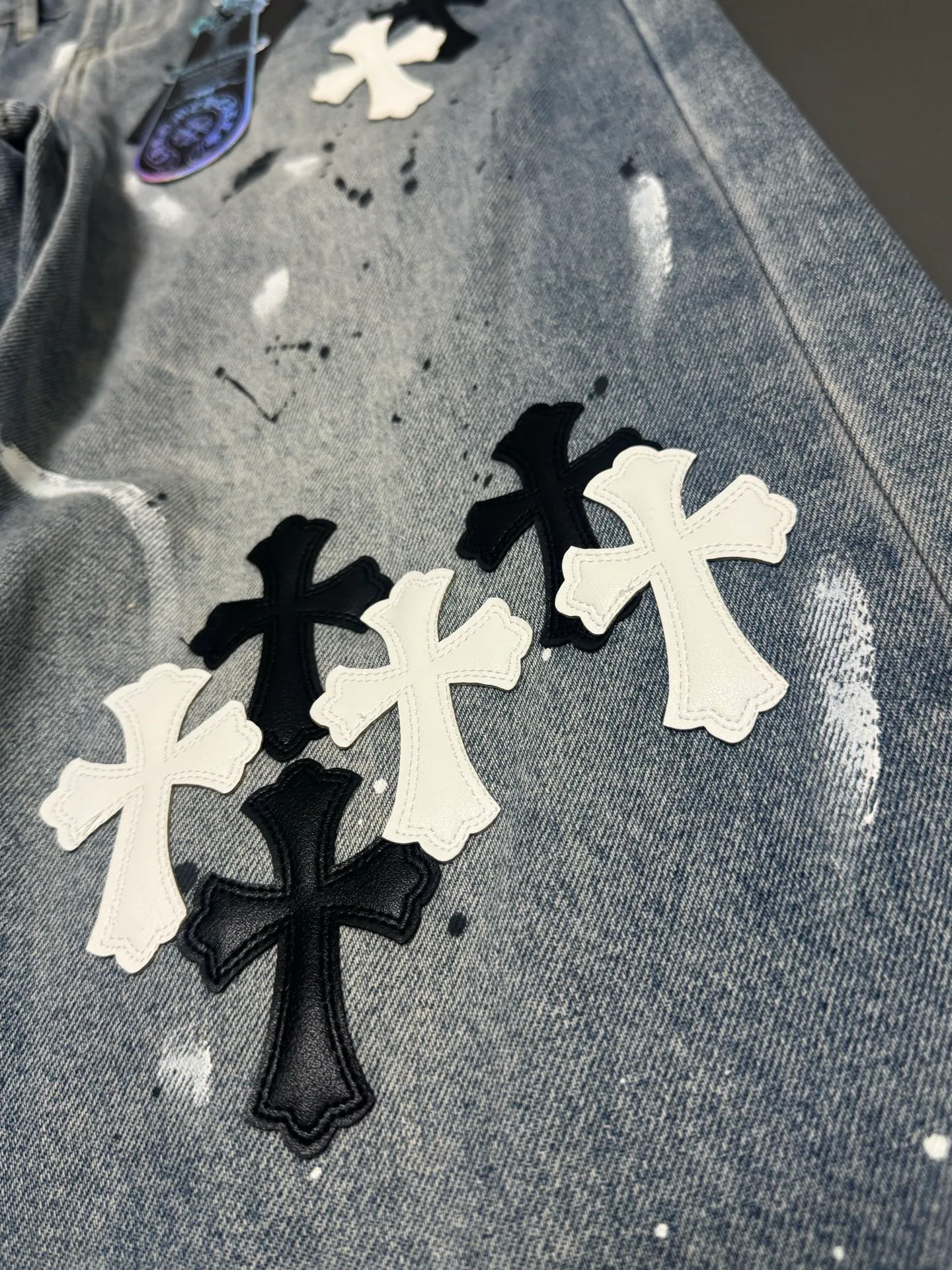 Джинсы Женские Chrome Hearts 11150325