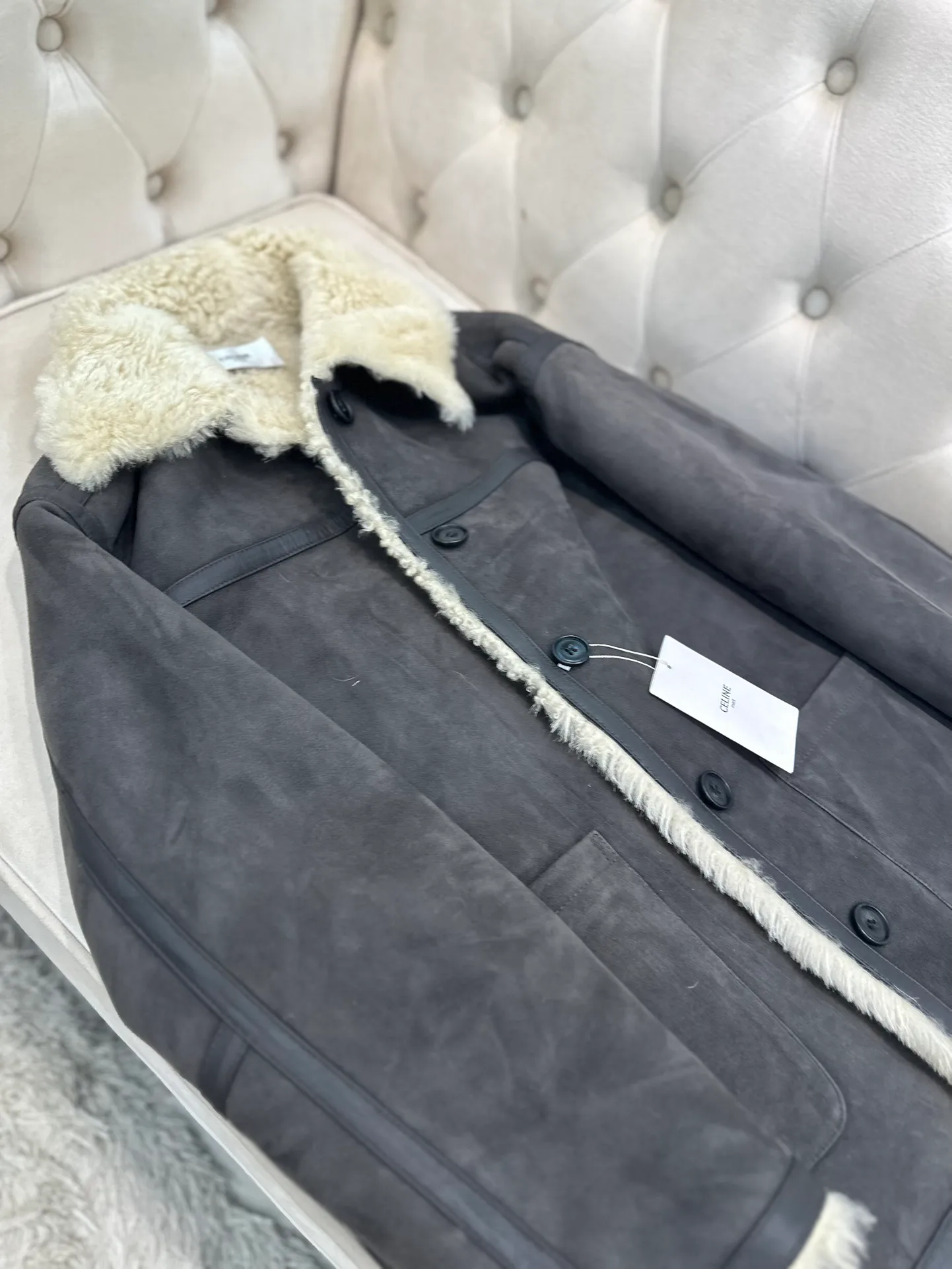 Куртки И Пуховики Женские Celine 393865