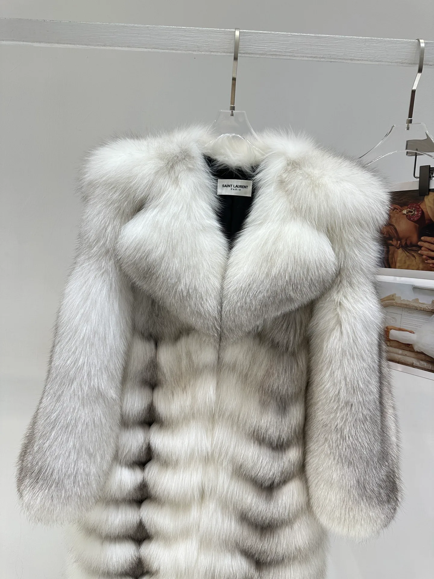Шубы Женские Saint Laurent 18396078