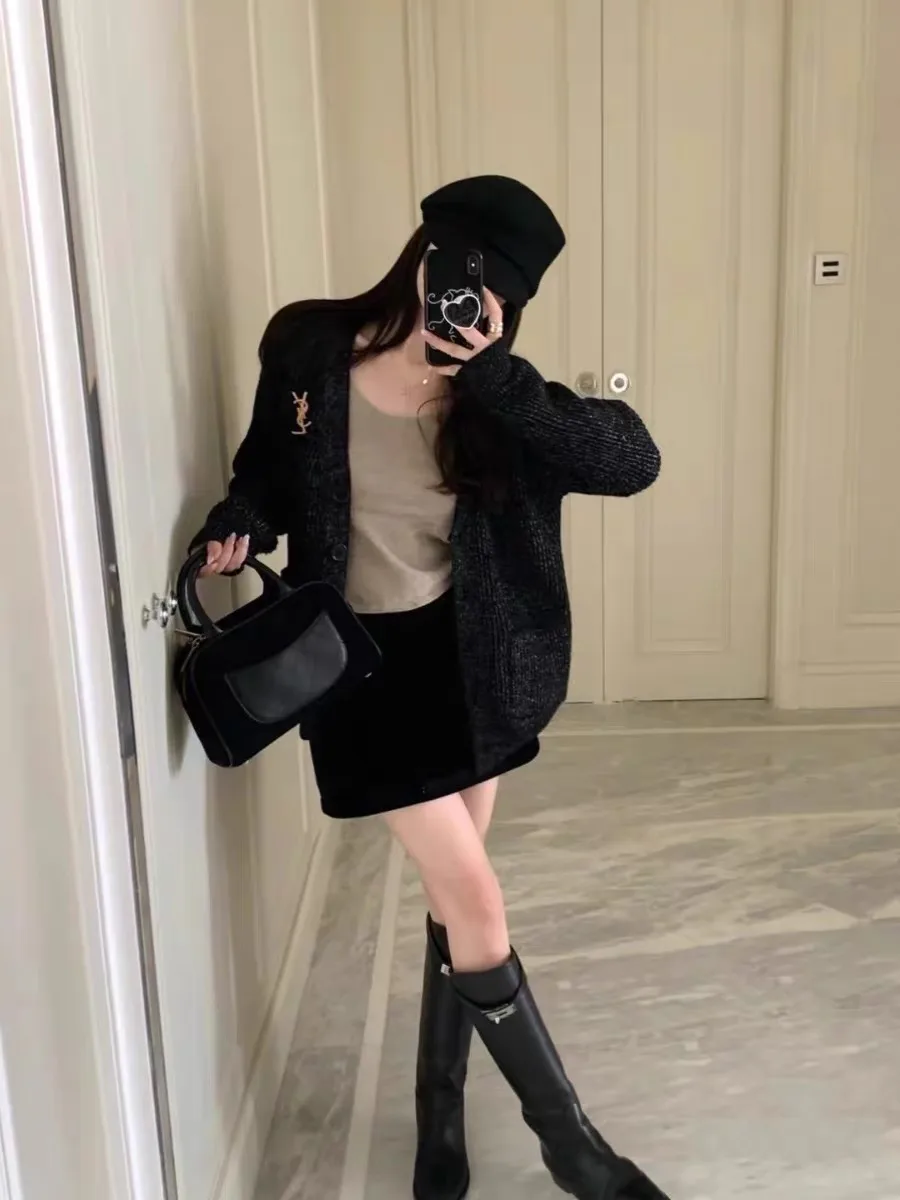 Джемперы И Свитеры Женские Saint Laurent 18930172