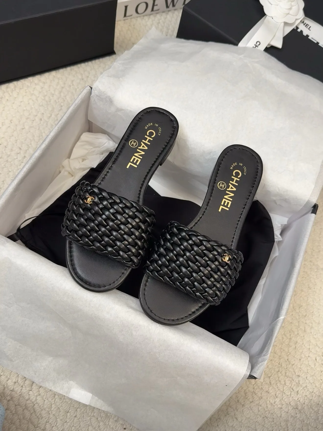 Шлепанцы Женские Chanel 30536