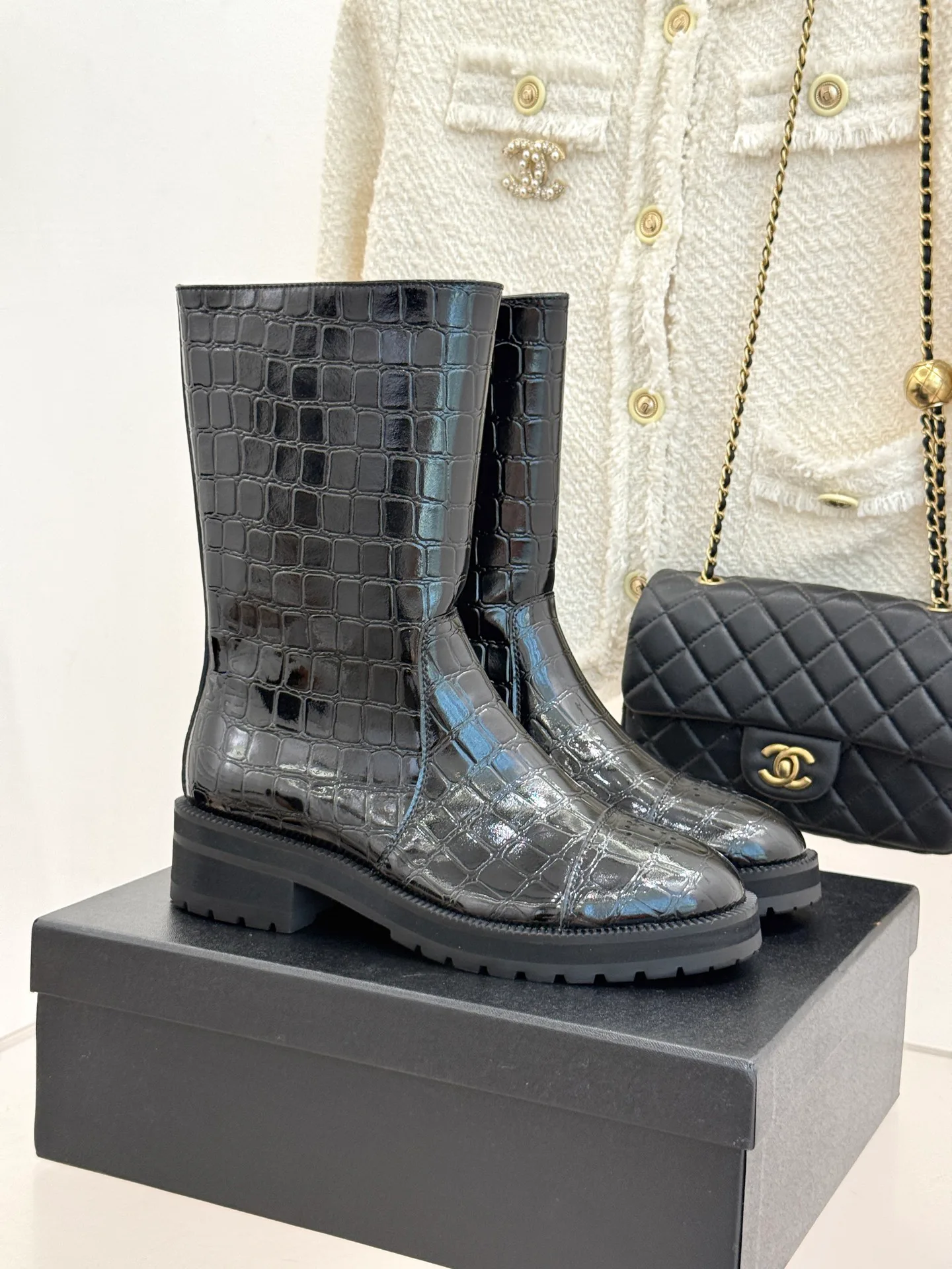 Сапоги Женские Chanel 18154398