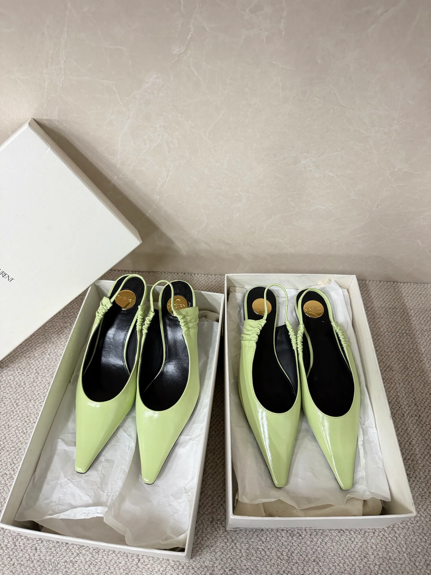 Туфли Женские Saint Laurent 3576276