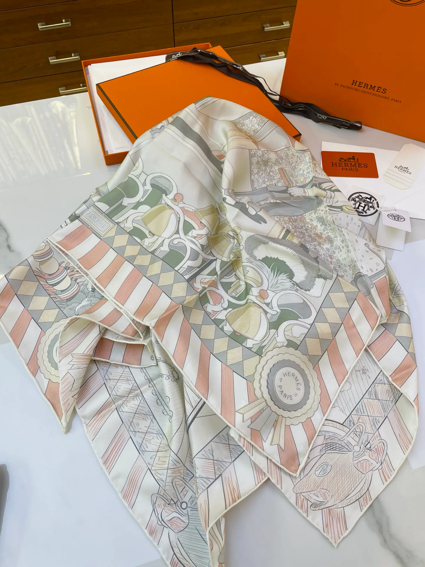 Платки Hermes 5042839