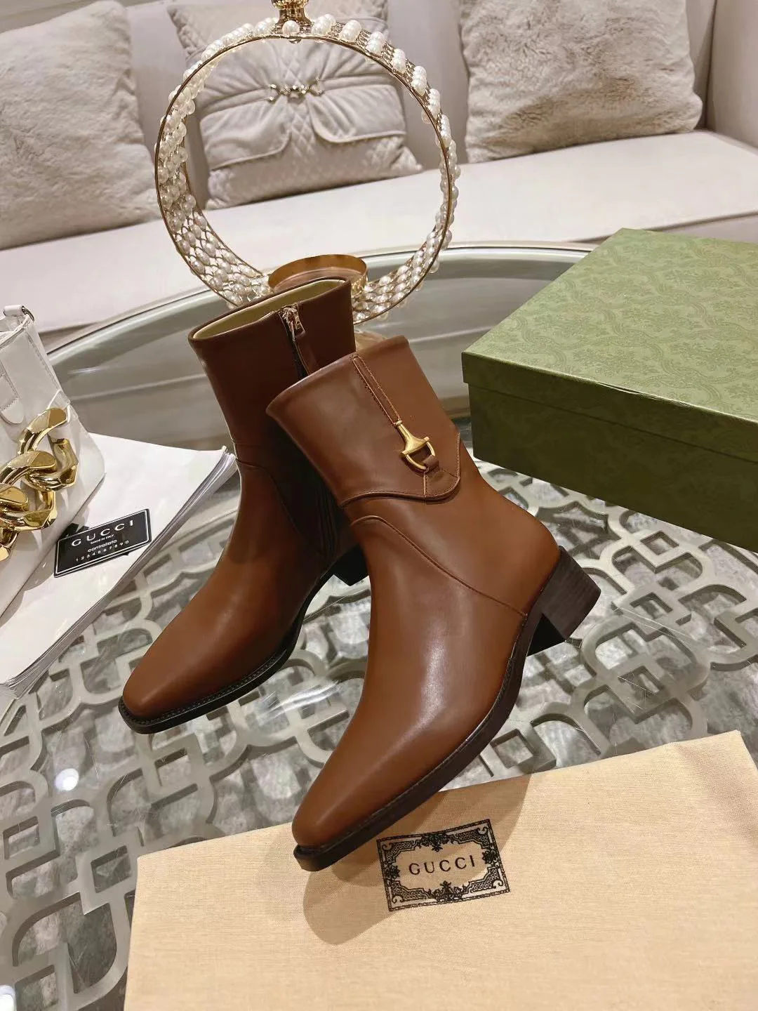 Ботинки Женские Gucci 5350855