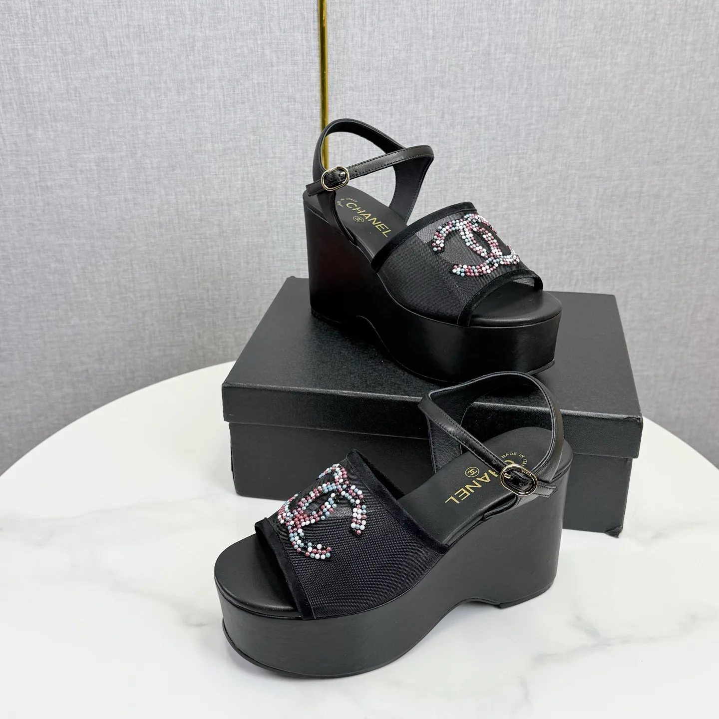 Босоножки Женские Chanel 5163216