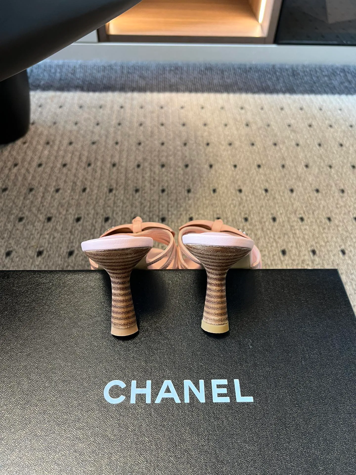 Босоножки Женские Chanel 13553283
