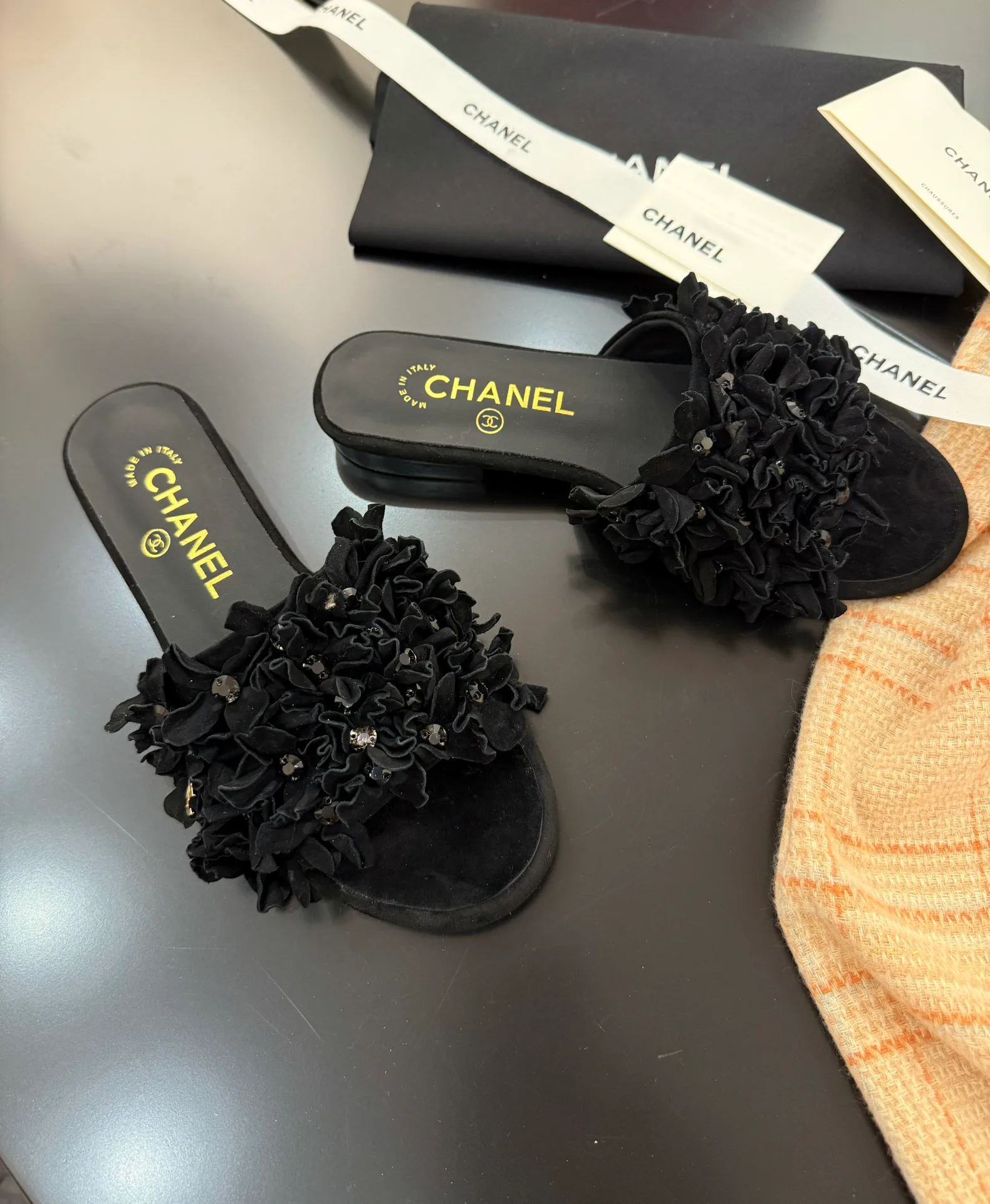 Шлепанцы Женские Chanel 13271