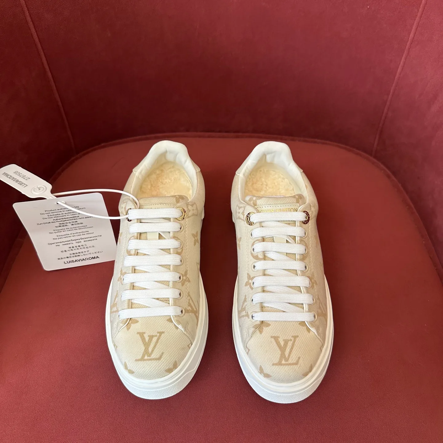 Кеды Женские Louis Vuitton 1180322
