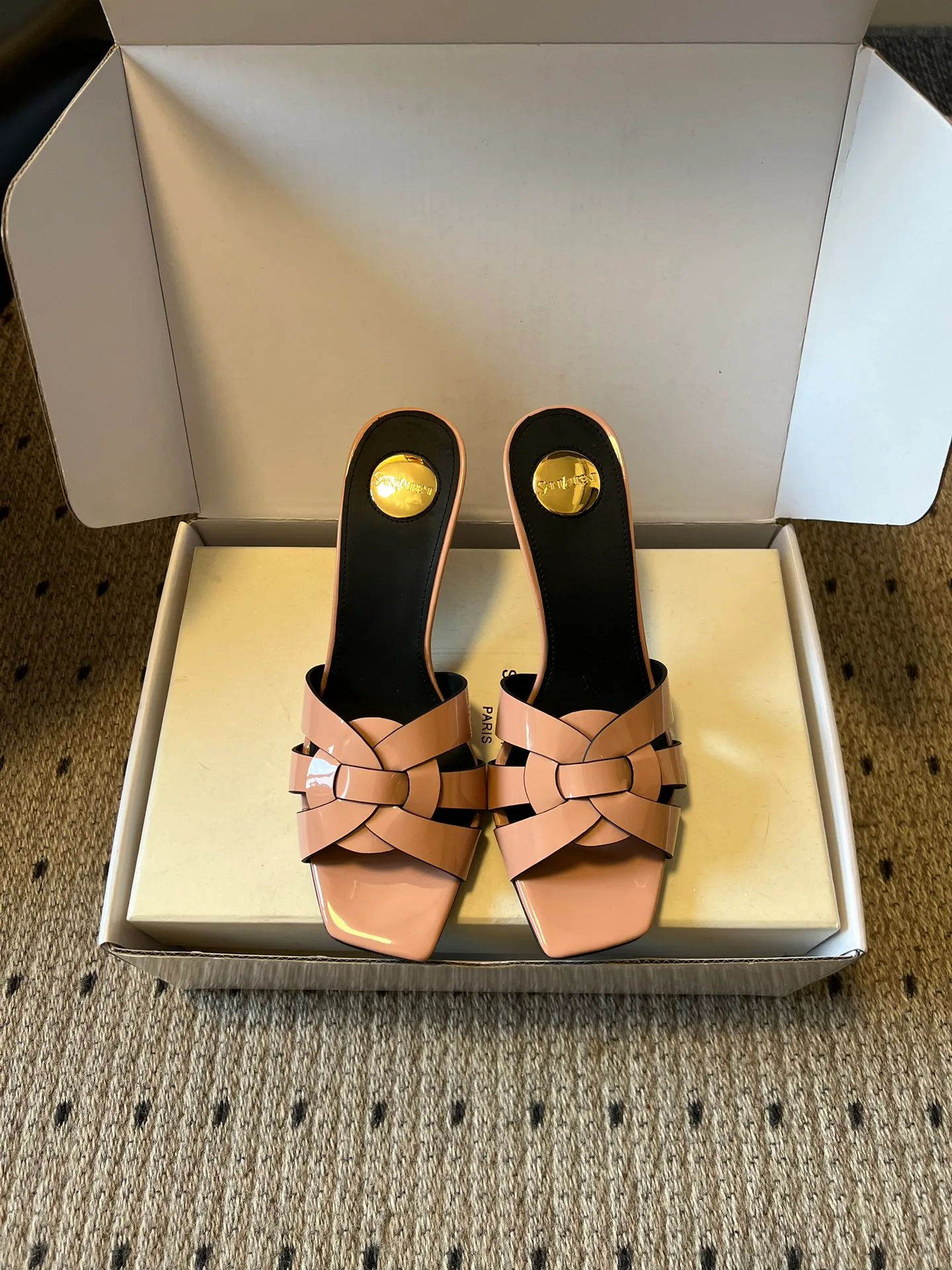 Босоножки Женские Saint Laurent 11239425