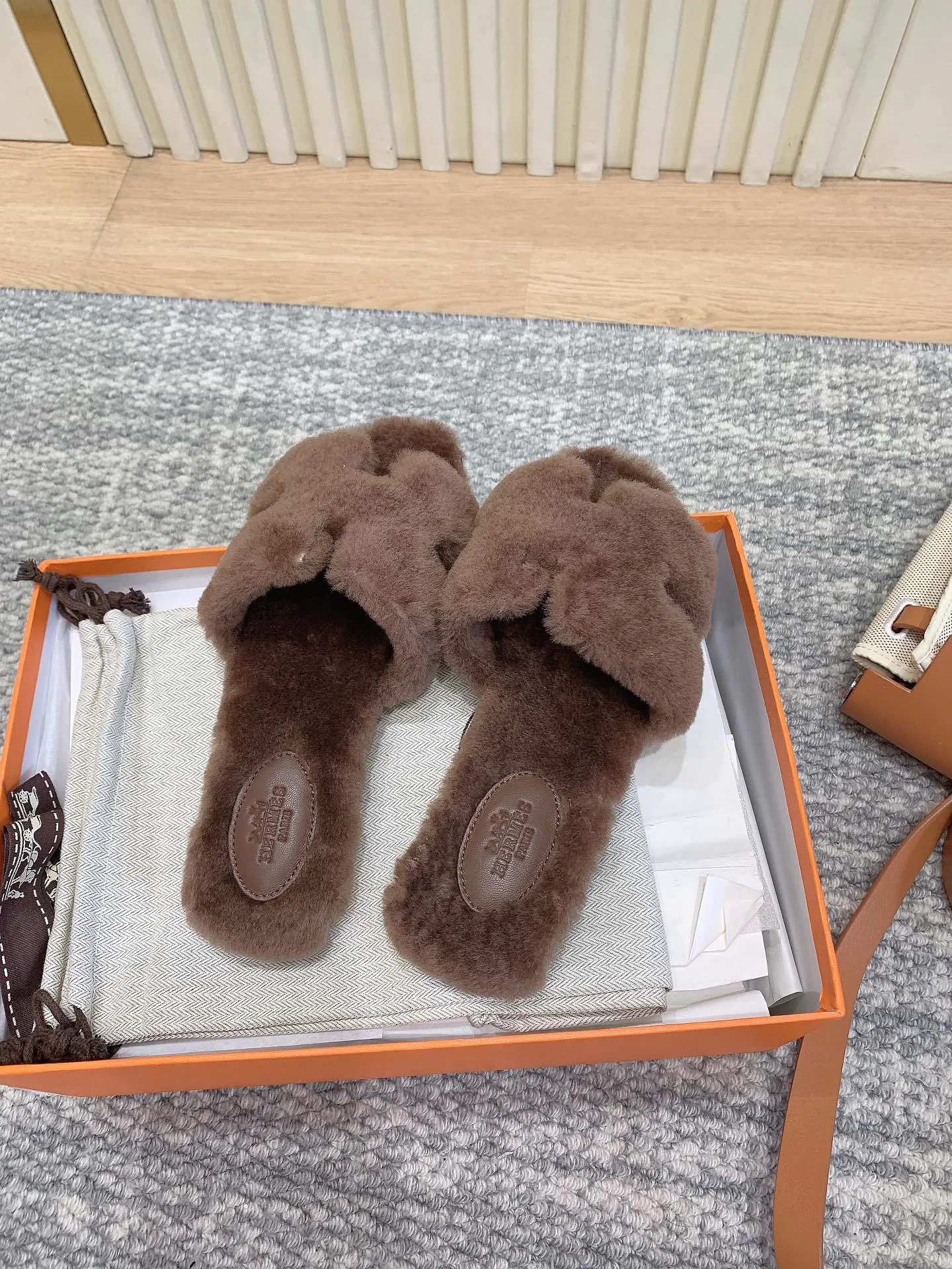 Тапочки Женские Hermes 2211648