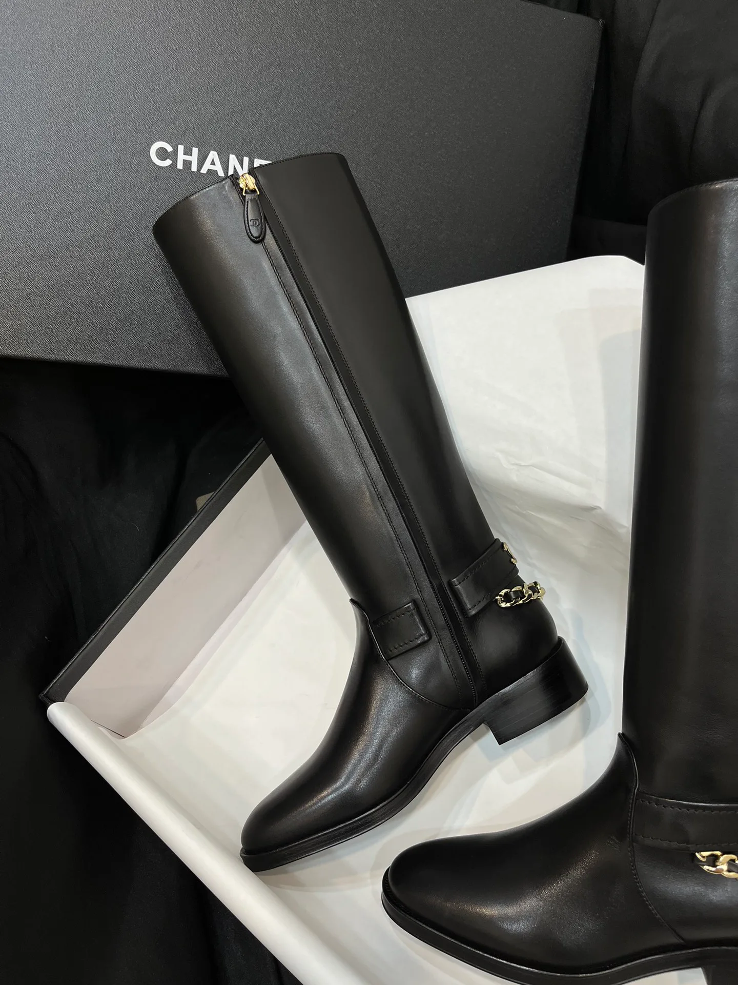 Сапоги Женские Chanel 97381